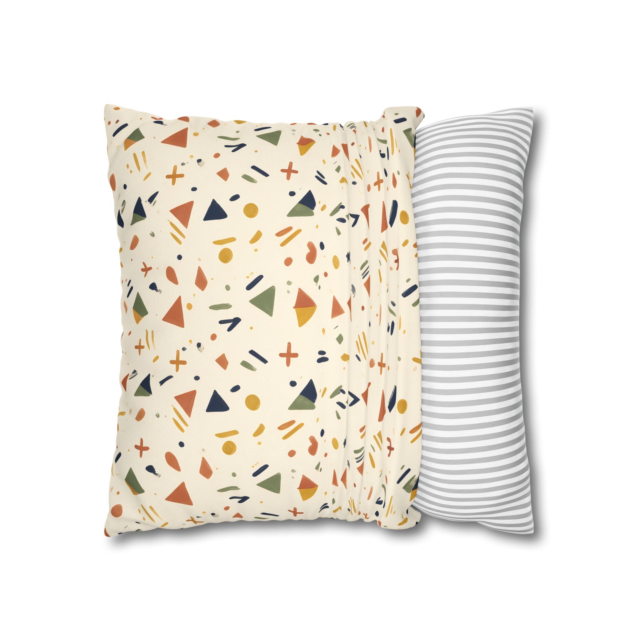 Afrohemian Geometric Pillow Cover