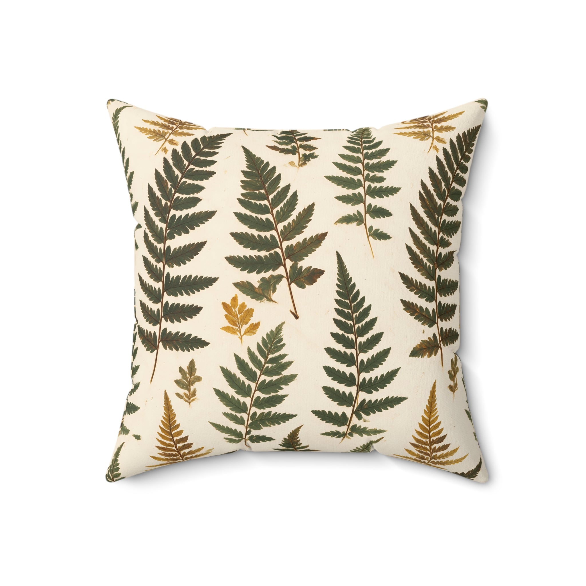 Specimen Fern Throw Pillow with Insert