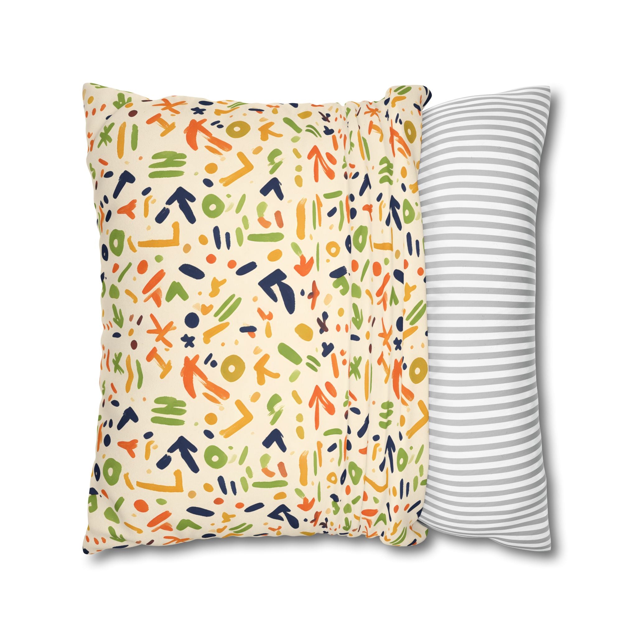 Eclectic Bogolan Pillow Cover