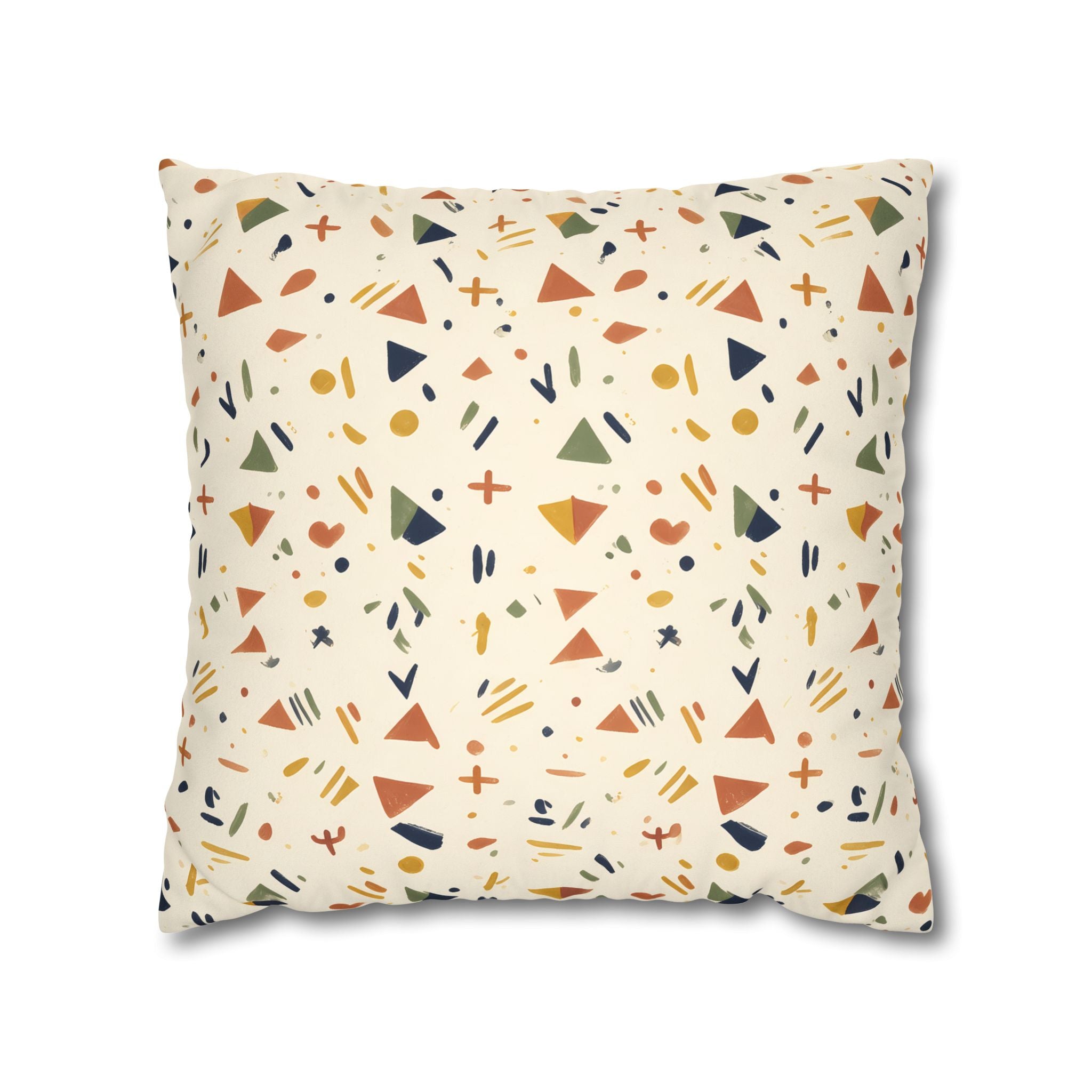 Afrohemian Geometric Pillow Cover
