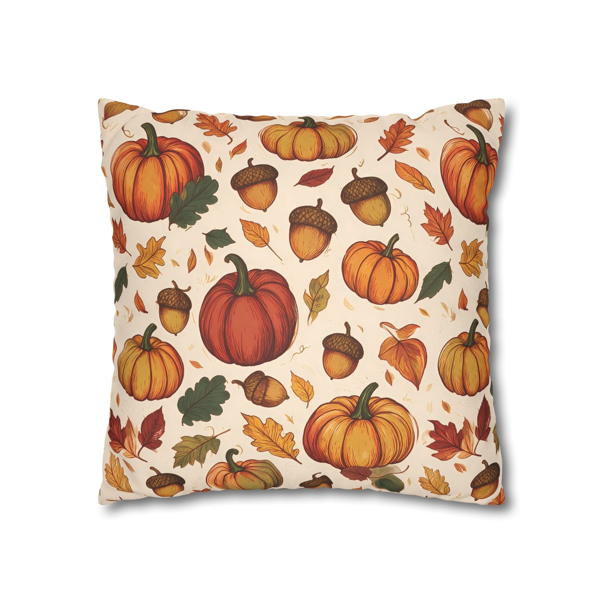 Pumpkin Throw Pillow Cover