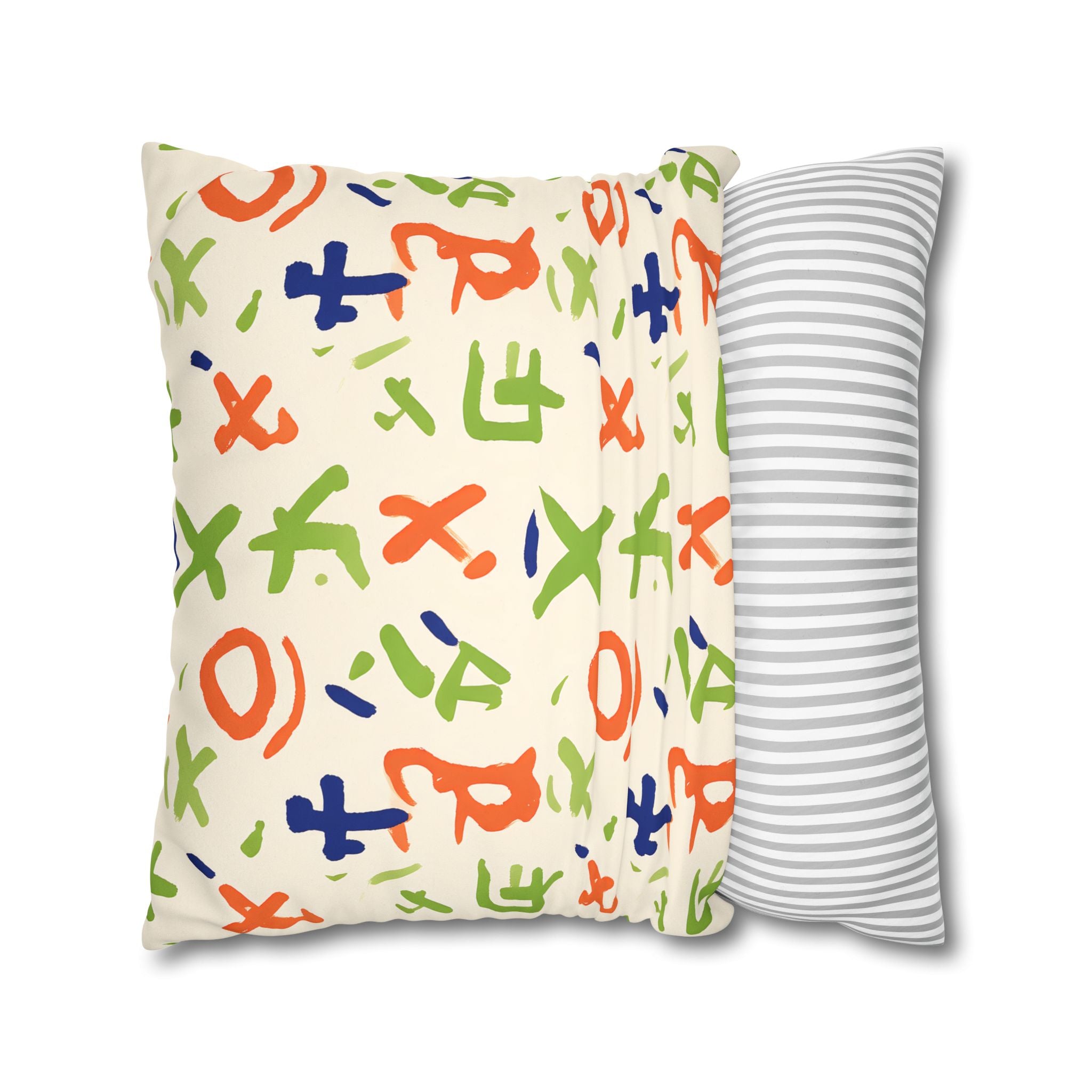 Bogolan Symbol Pillow Cover