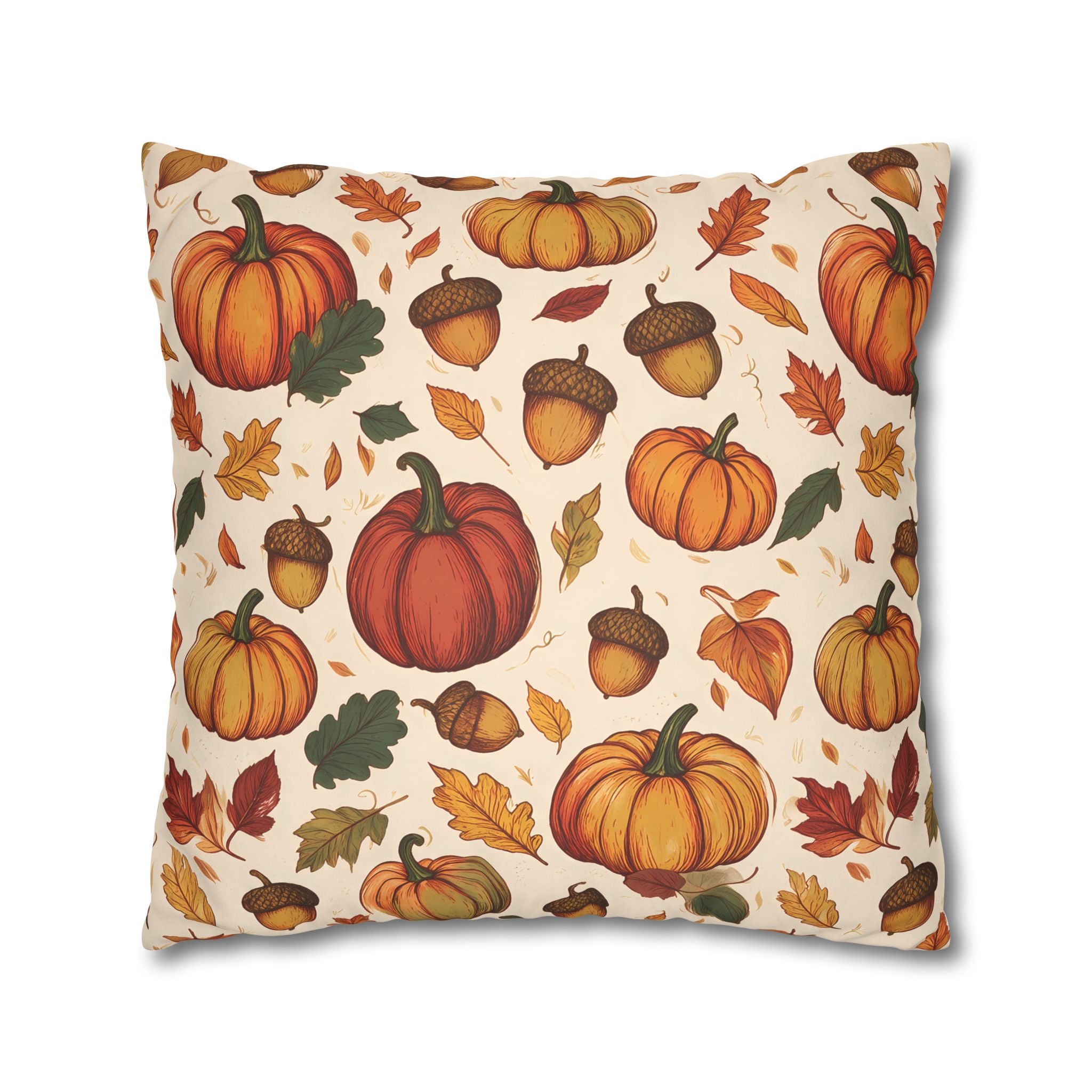 Pumpkin Throw Pillow Cover