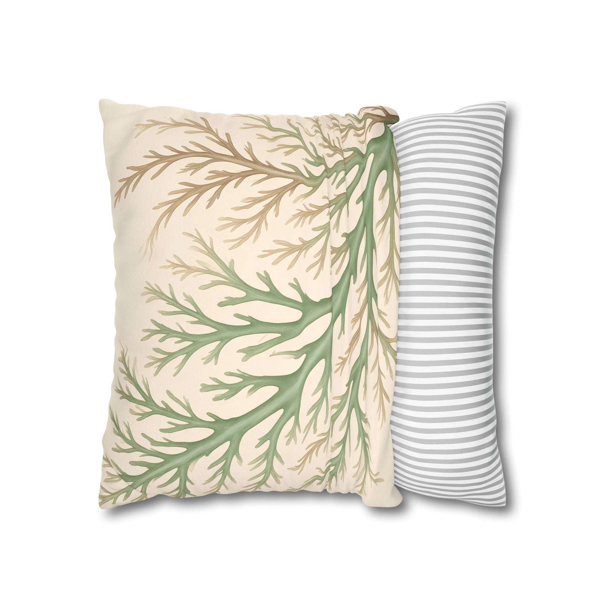 Sage & Driftwood Marine Branch Cushion Cover