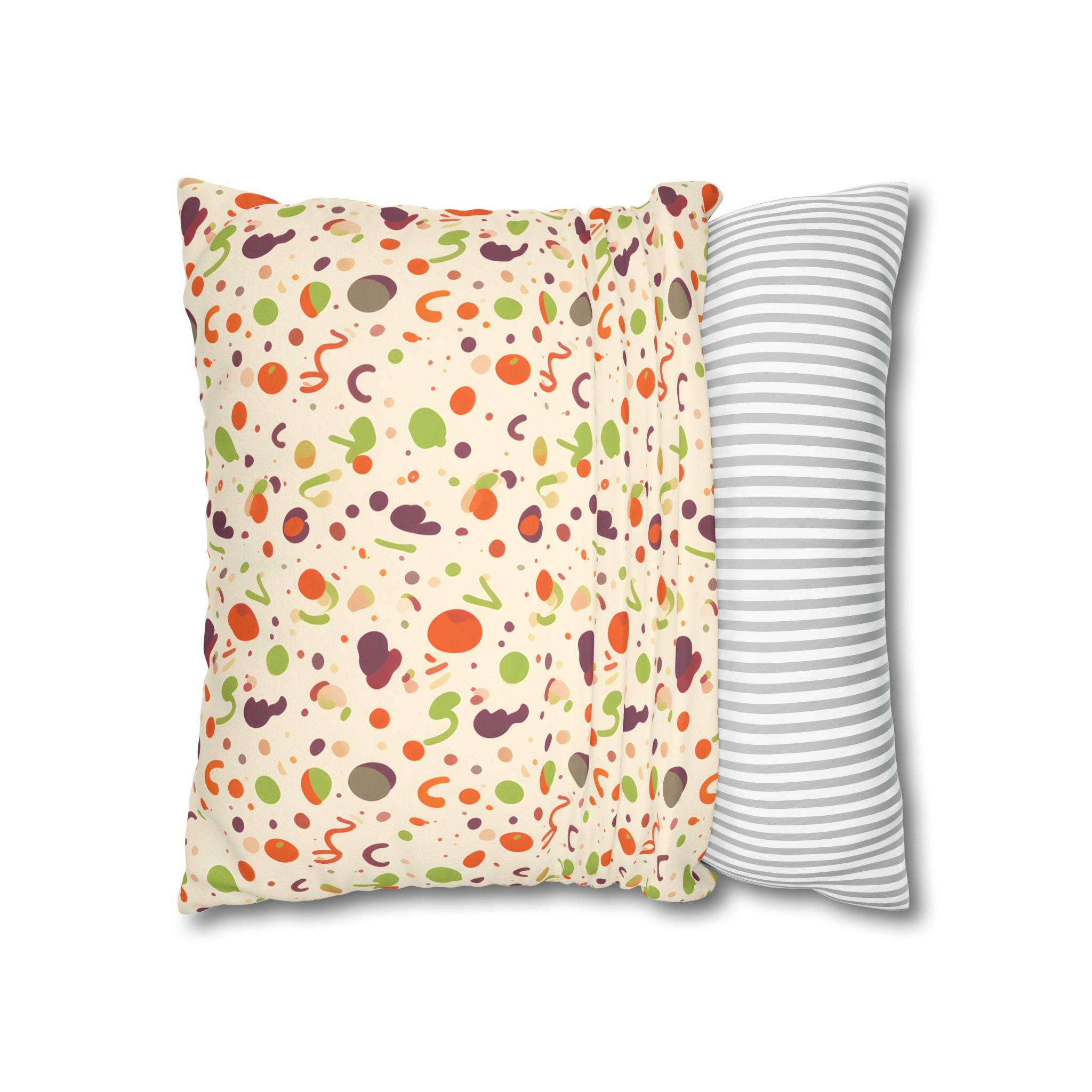 Eclectic Confetti Print Pillow Cover