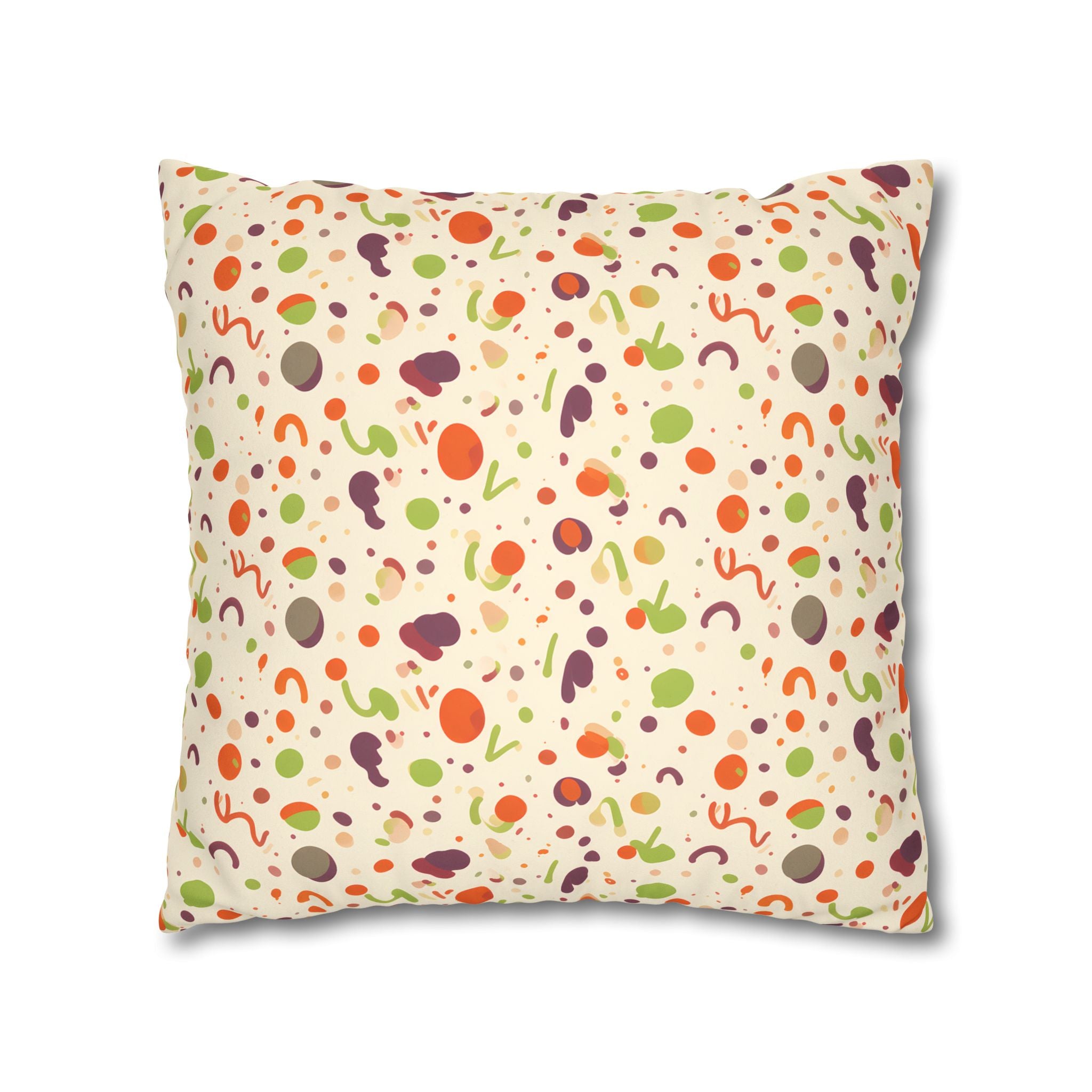 Eclectic Confetti Print Pillow Cover