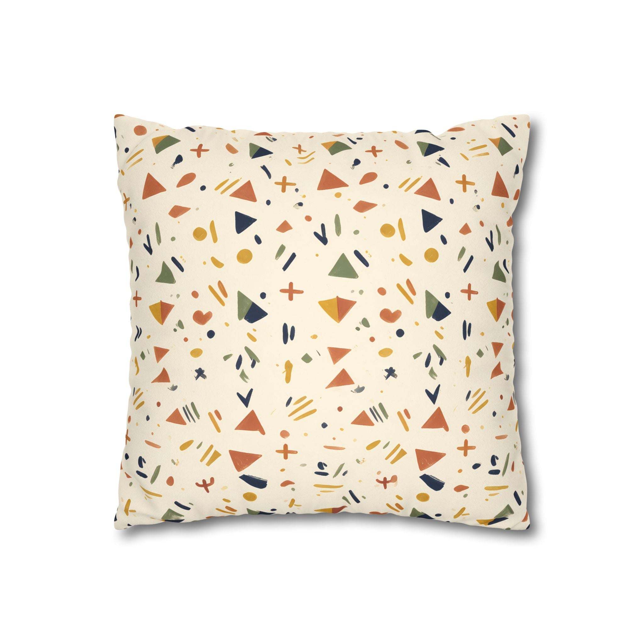 Afrohemian Geometric Pillow Cover
