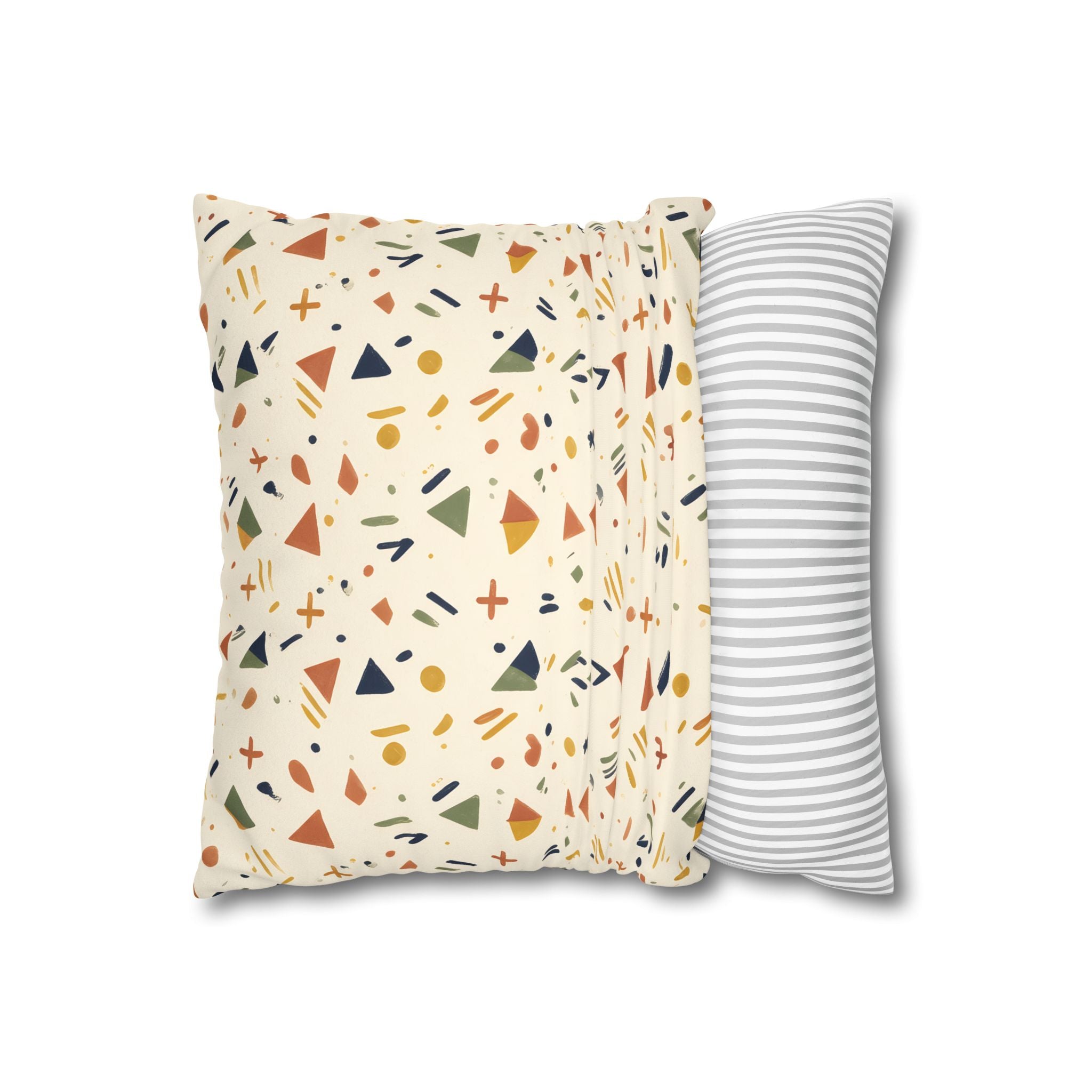 Afrohemian Geometric Pillow Cover