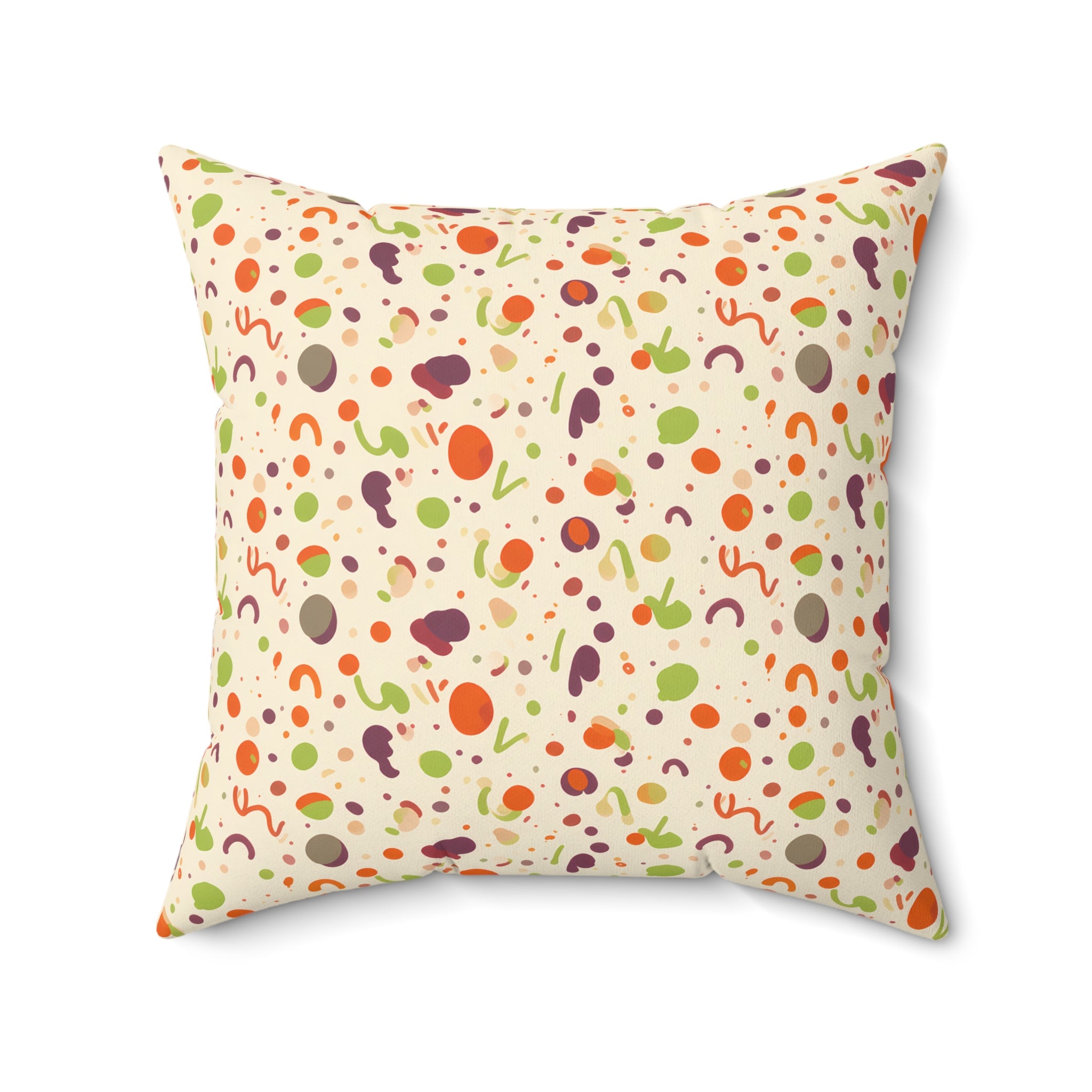 Eclectic Confetti Throw Pillow with Insert