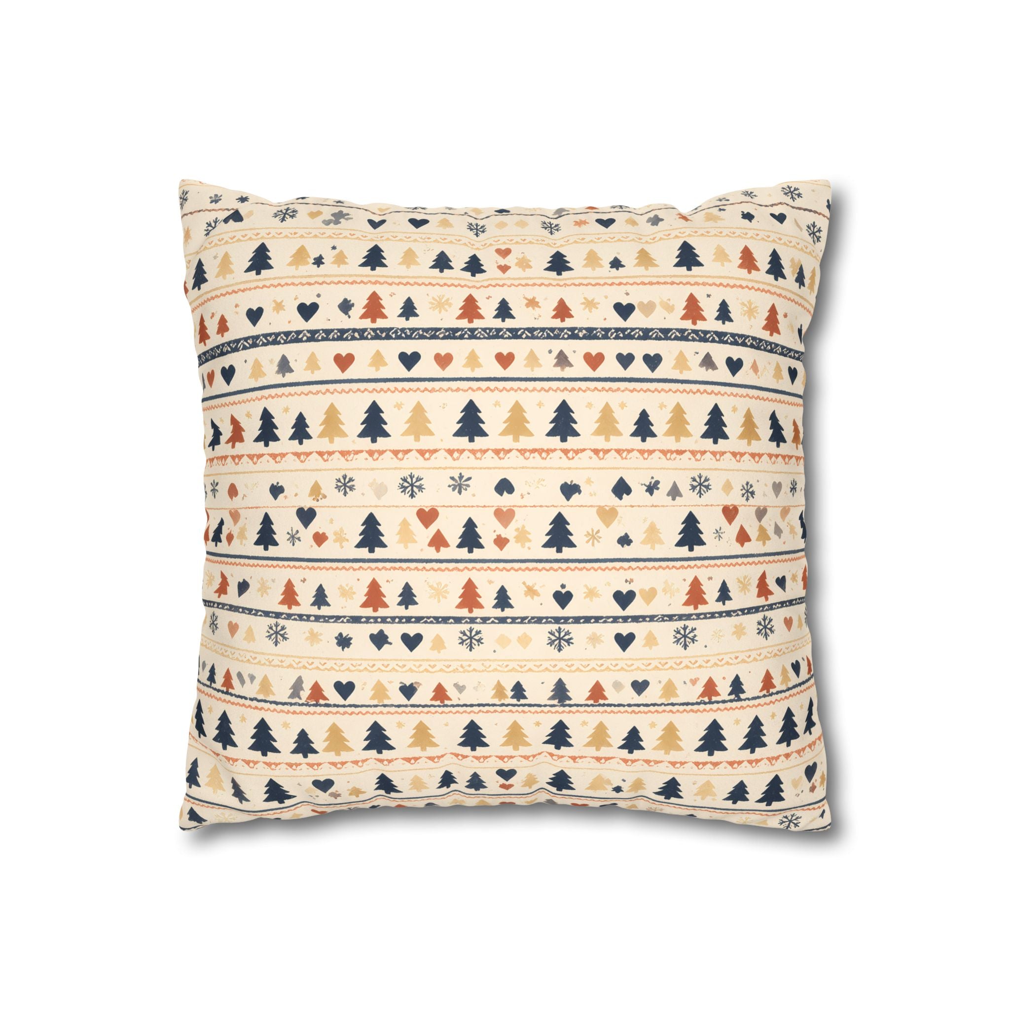 Nordic Fir Tree Pillow Cover