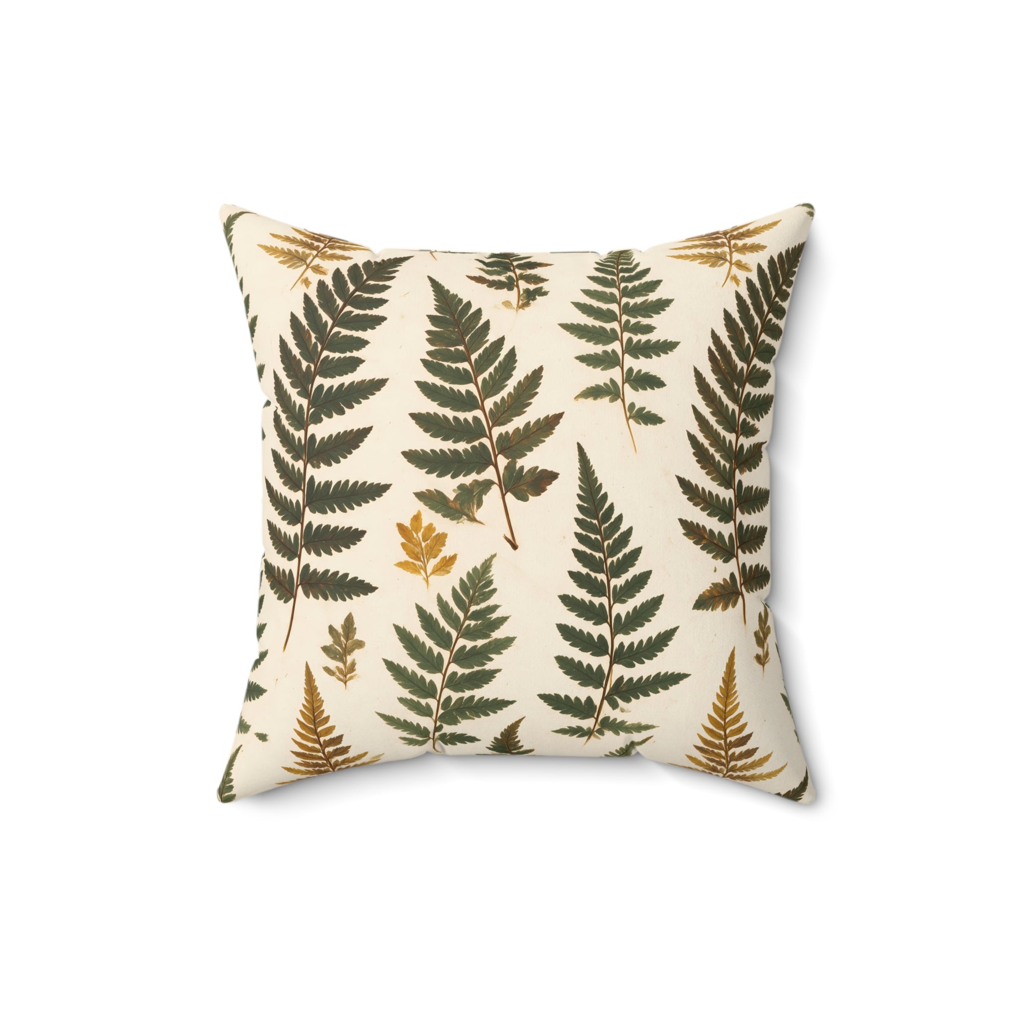 Specimen Fern Throw Pillow with Insert