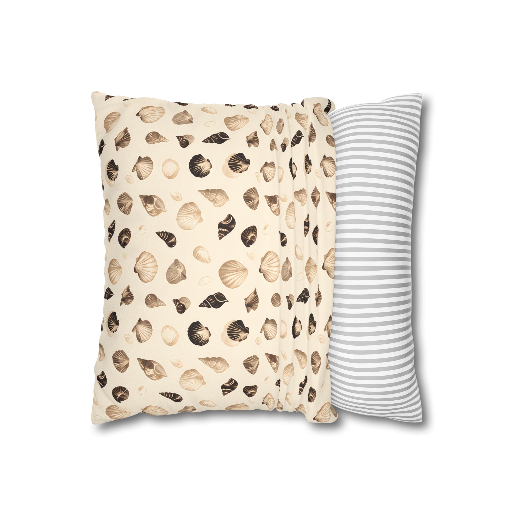 Beach Shell Print Cushion Cover