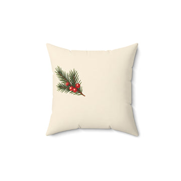 Christmas Throw Pillow with Insert
