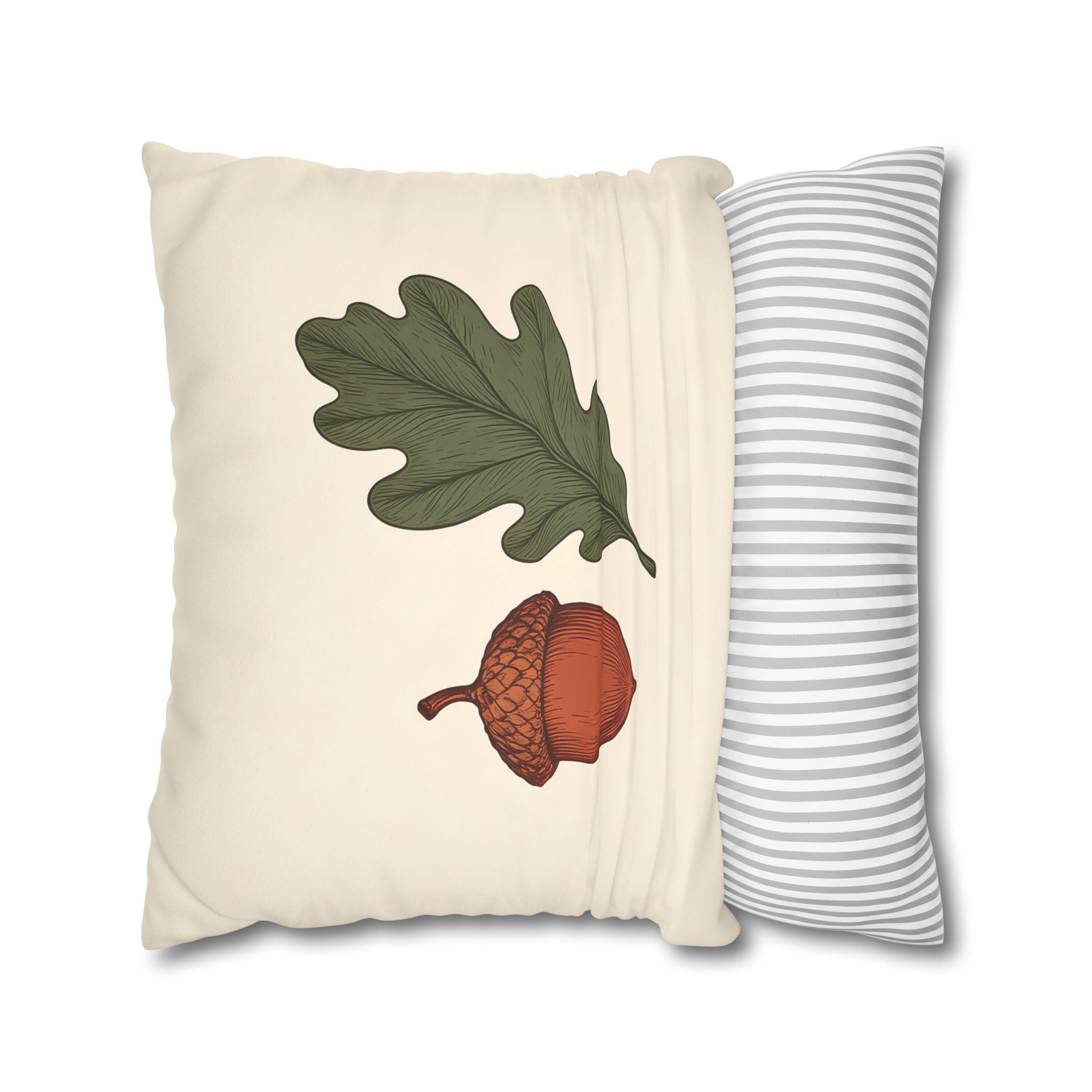 Autumn Oak Leaf Cushion Cover