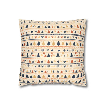 Nordic Fir Tree Pillow Cover