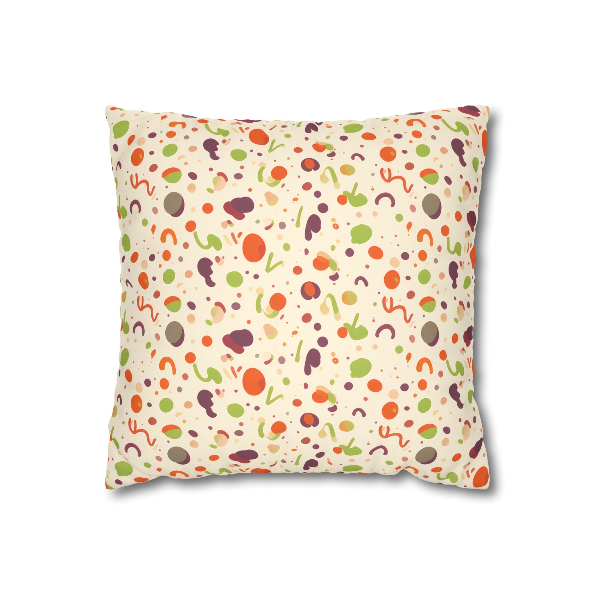 Eclectic Confetti Print Pillow Cover