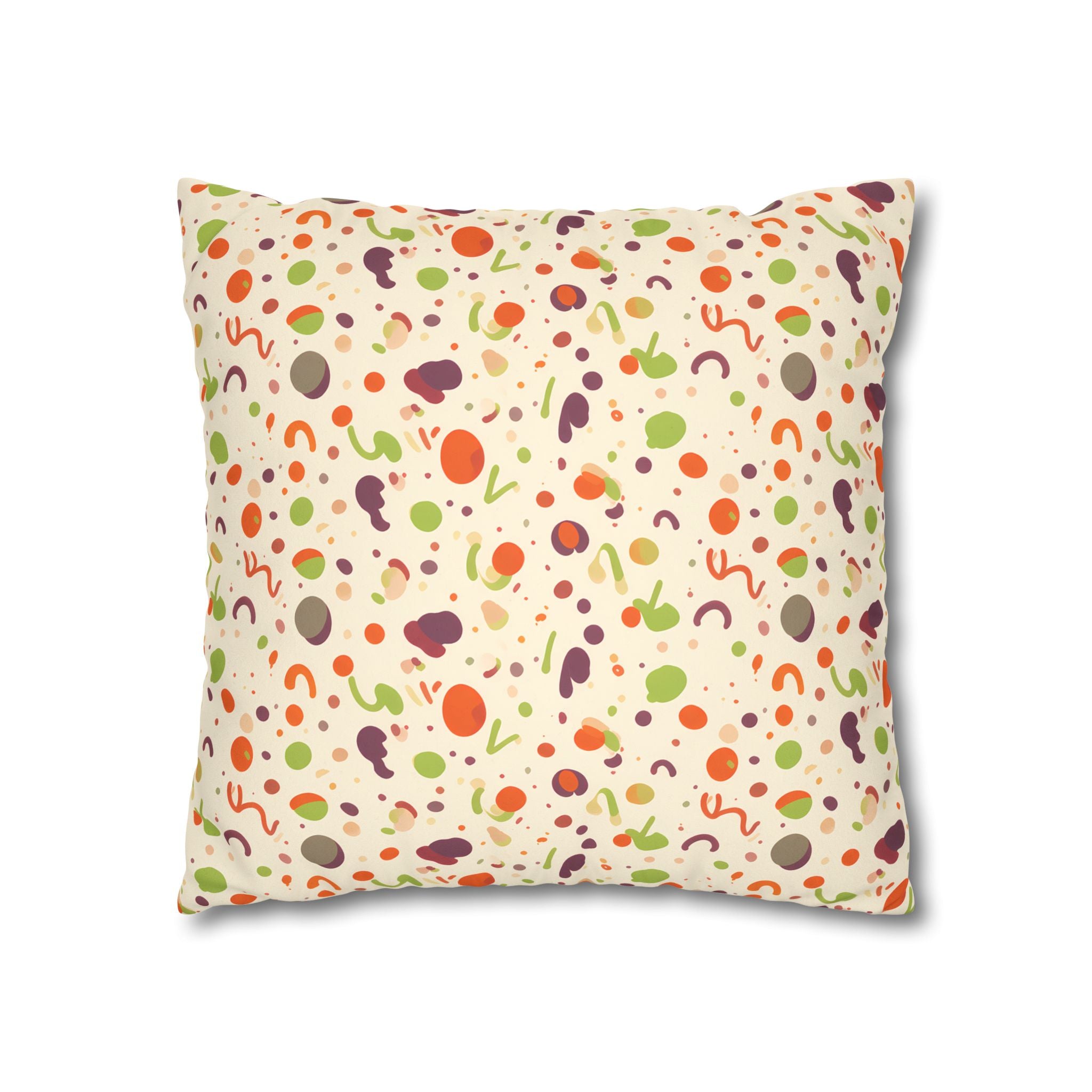 Eclectic Confetti Print Pillow Cover