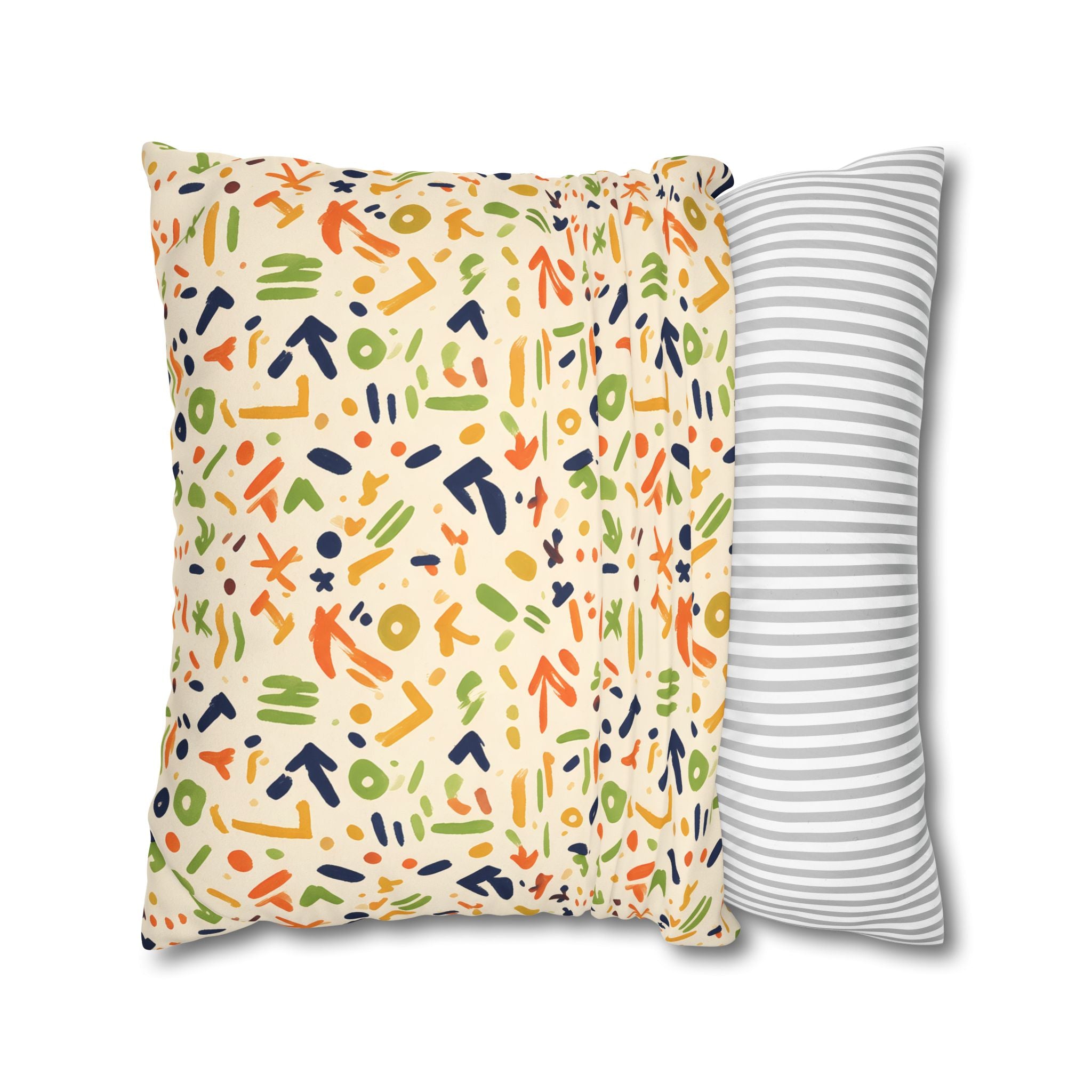 Eclectic Bogolan Pillow Cover