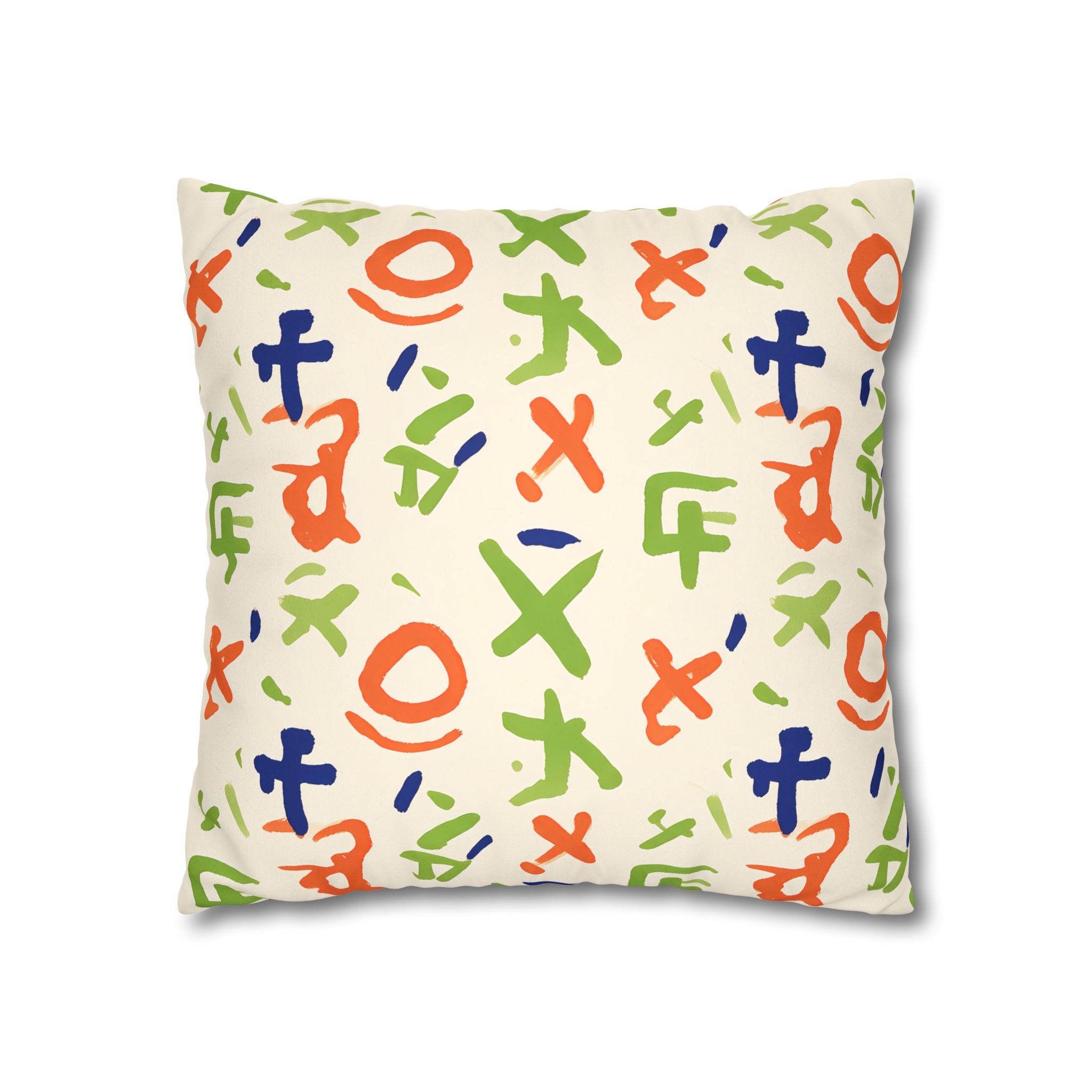 Bogolan Symbol Pillow Cover