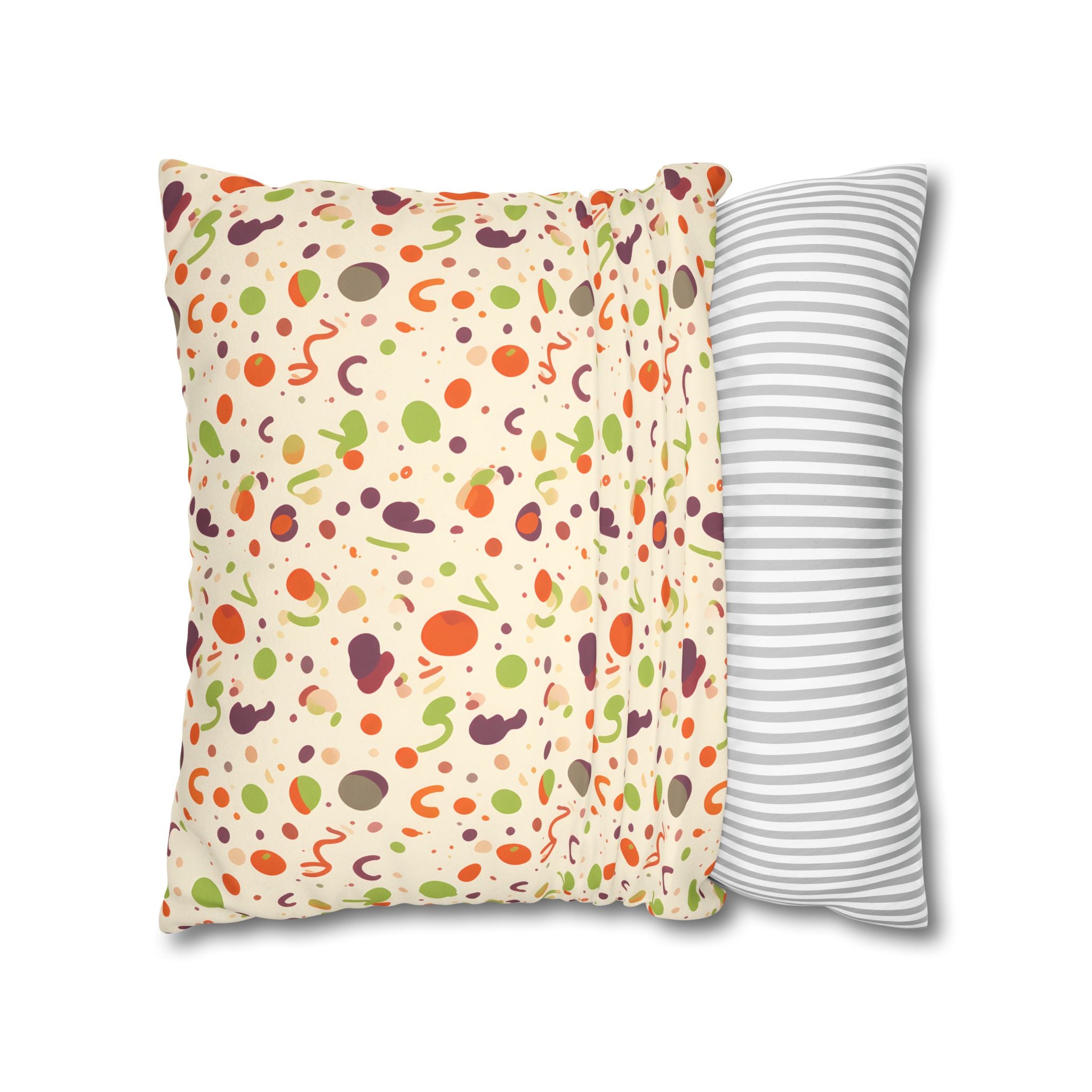 Eclectic Confetti Print Pillow Cover