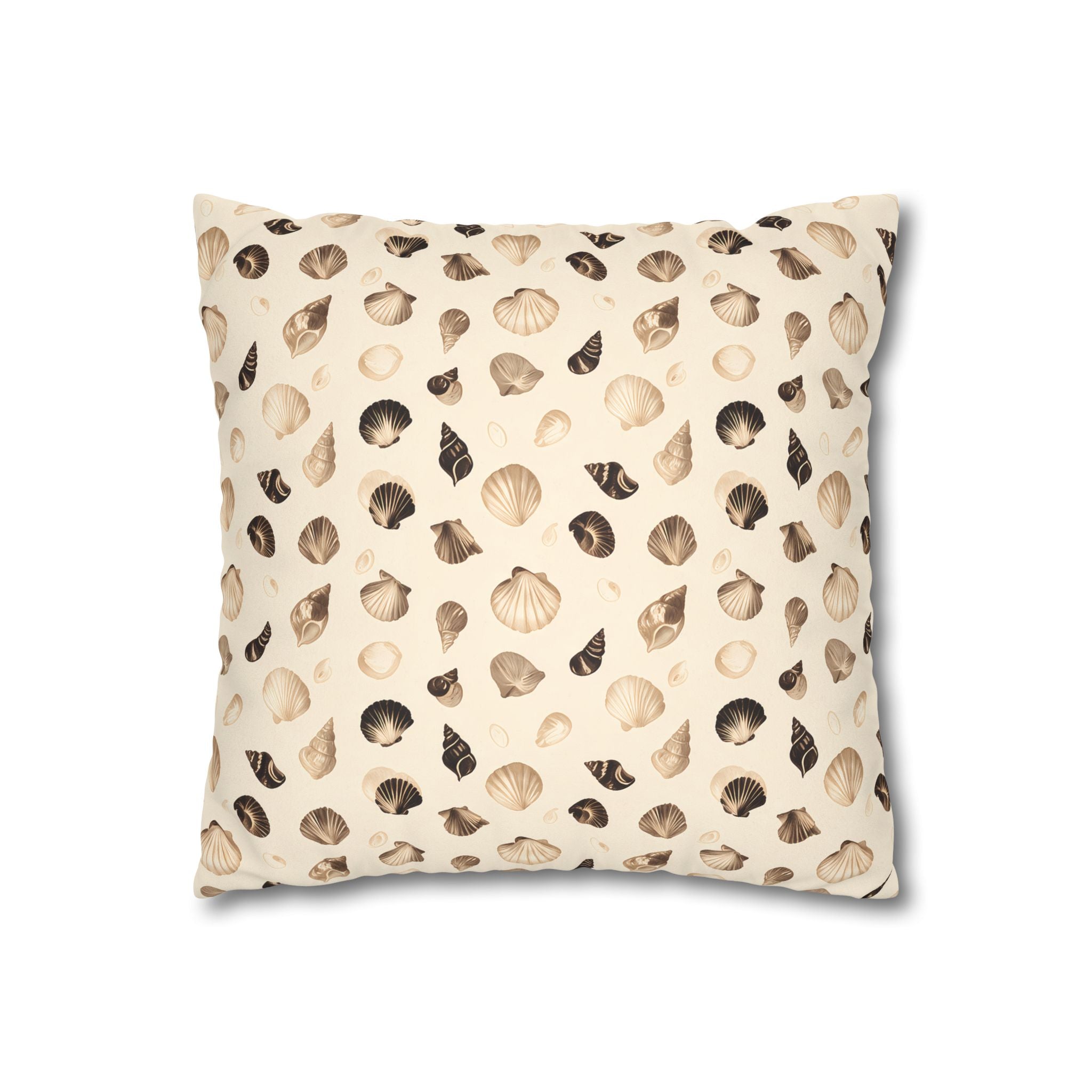 Beach Shell Print Cushion Cover