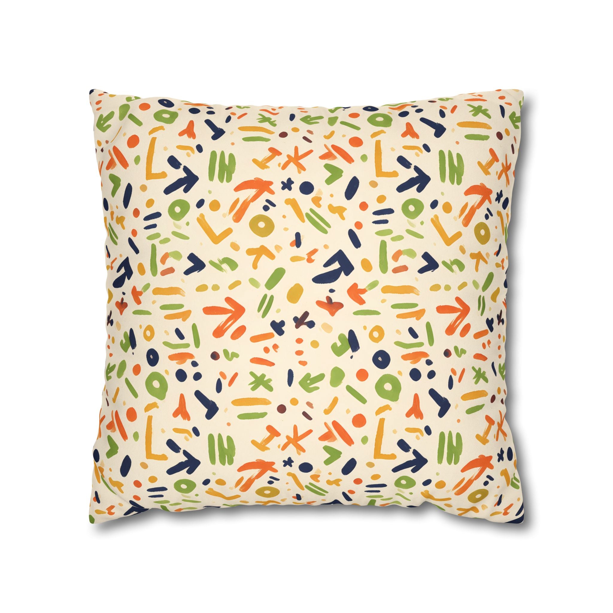 Eclectic Bogolan Pillow Cover