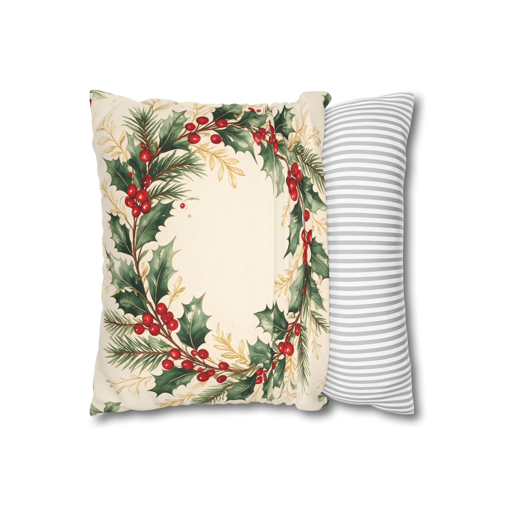 Christmas Wreath Cushion Cover