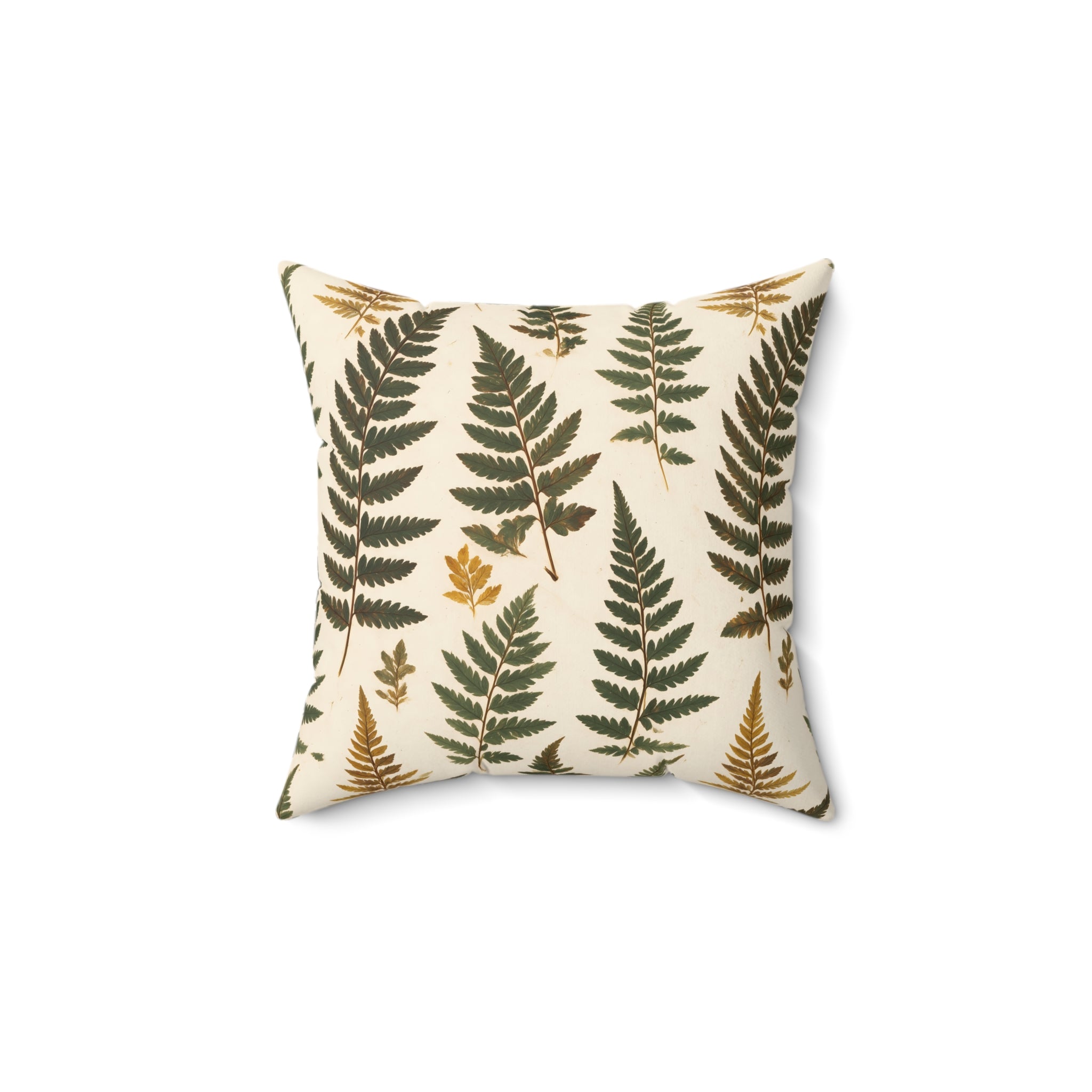 Specimen Fern Throw Pillow with Insert