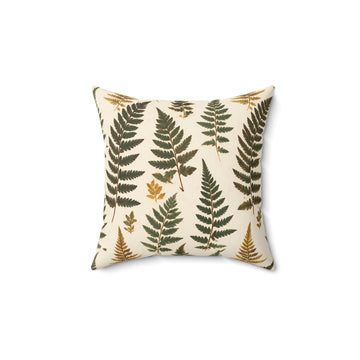 Specimen Fern Throw Pillow with Insert