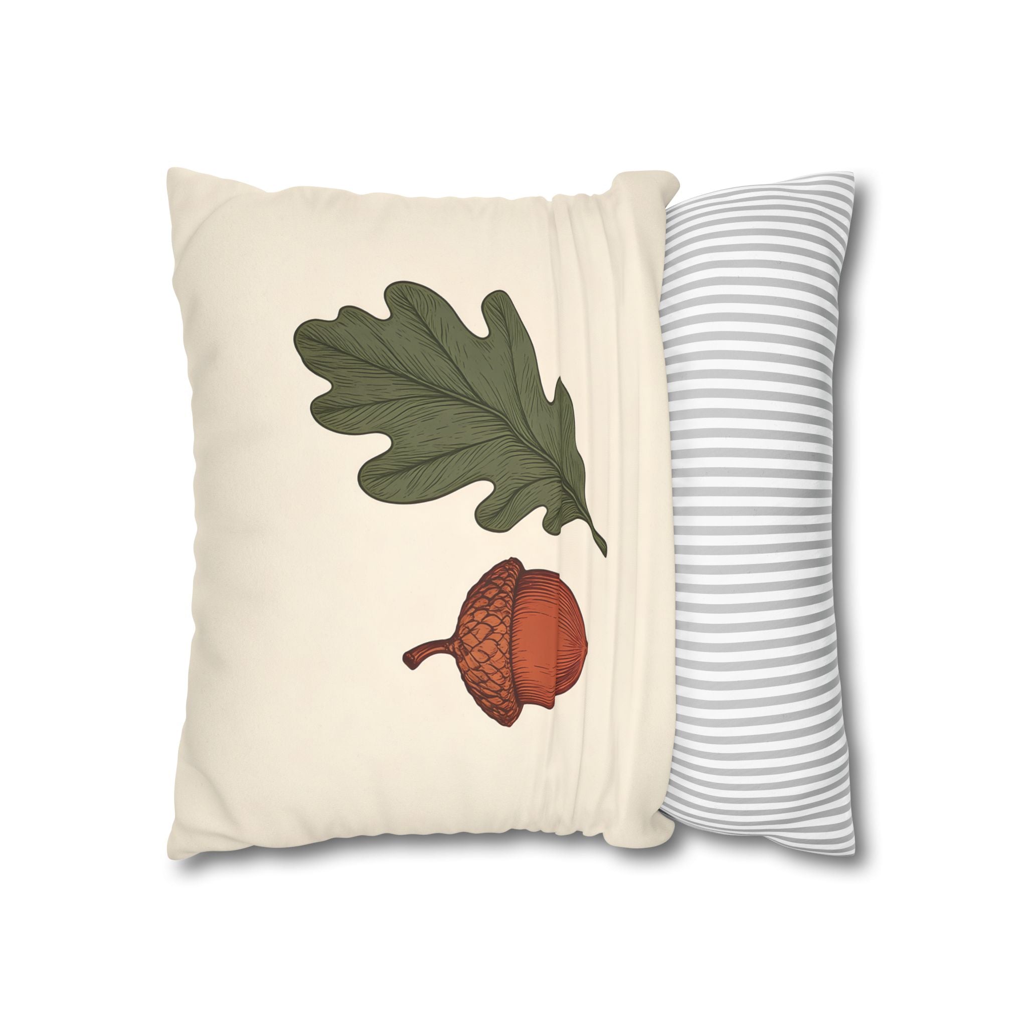 Autumn Oak Leaf Cushion Cover