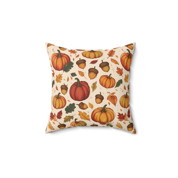 Pumpkin Throw Pillow with Insert