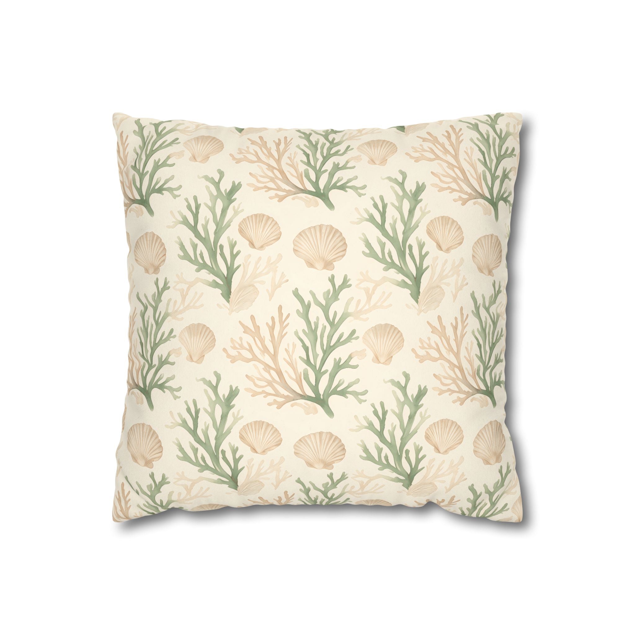Marine Botanical Cushion Cover