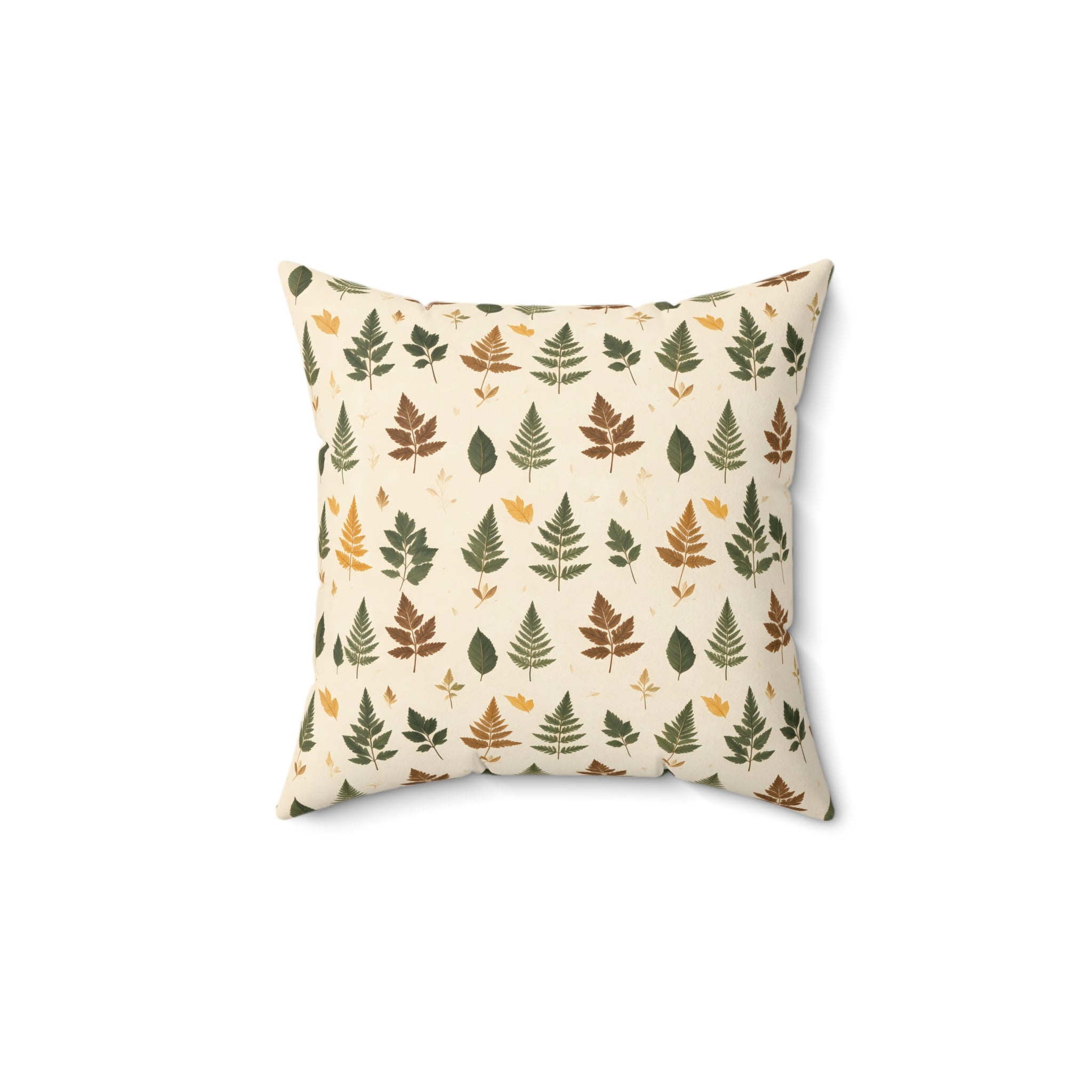 Herbarium Fern Throw Pillow