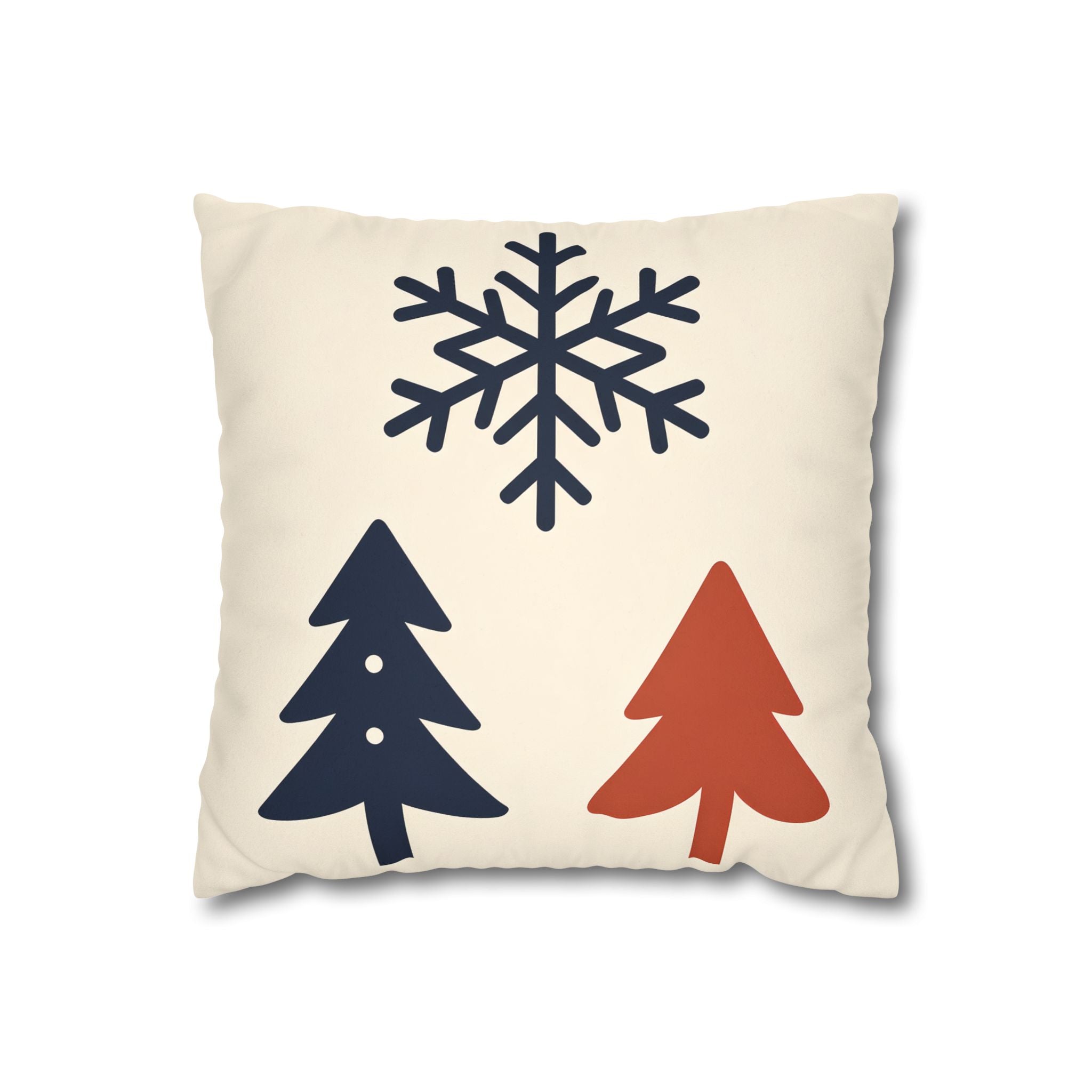 Nordic Snowflake Cushion Cover