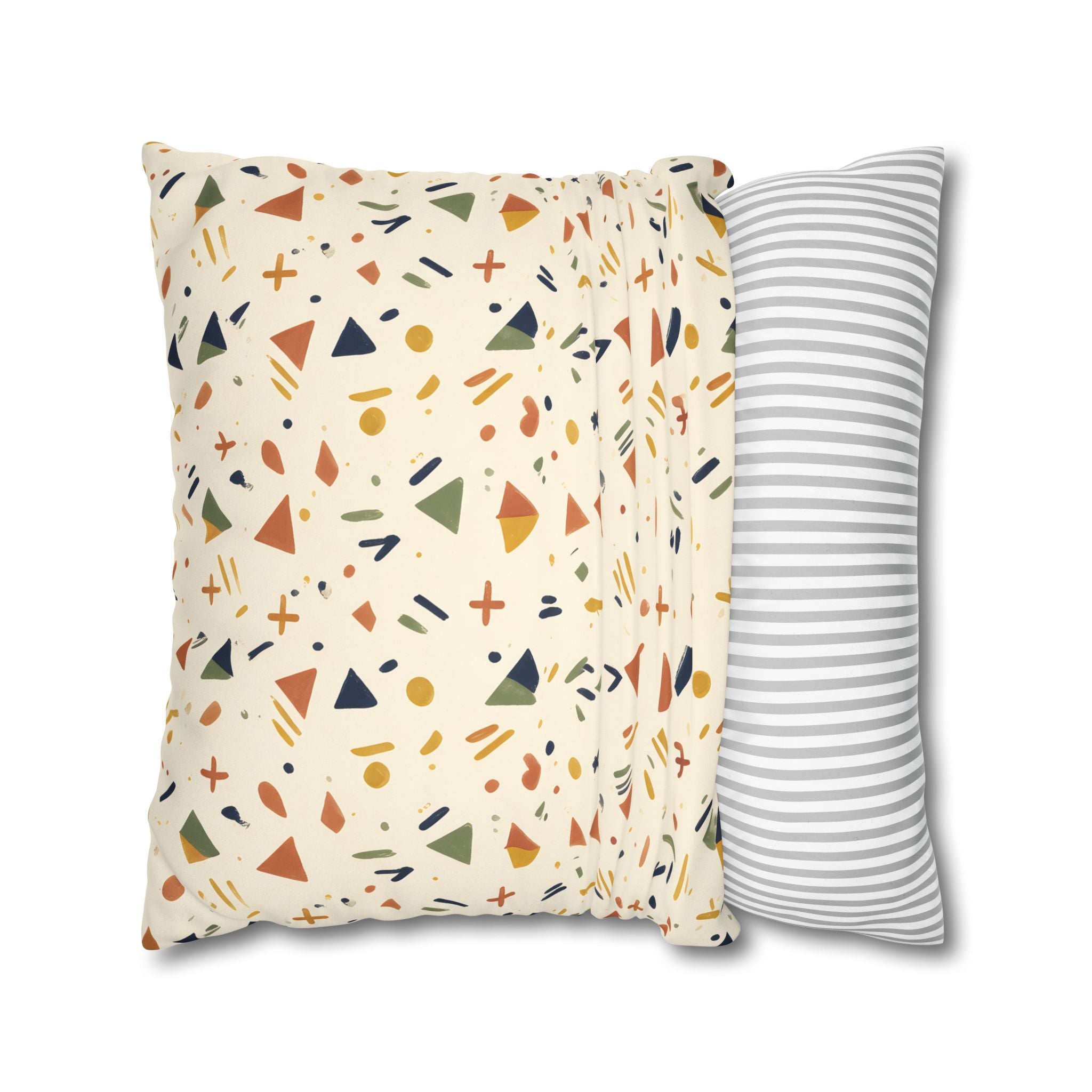 Afrohemian Geometric Pillow Cover