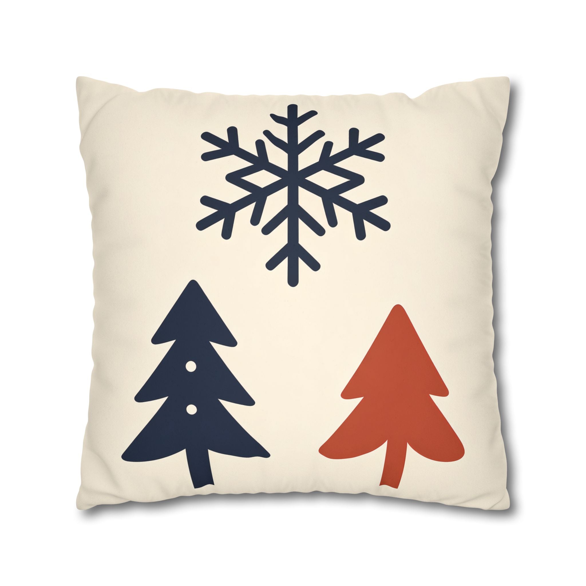 Nordic Snowflake Cushion Cover