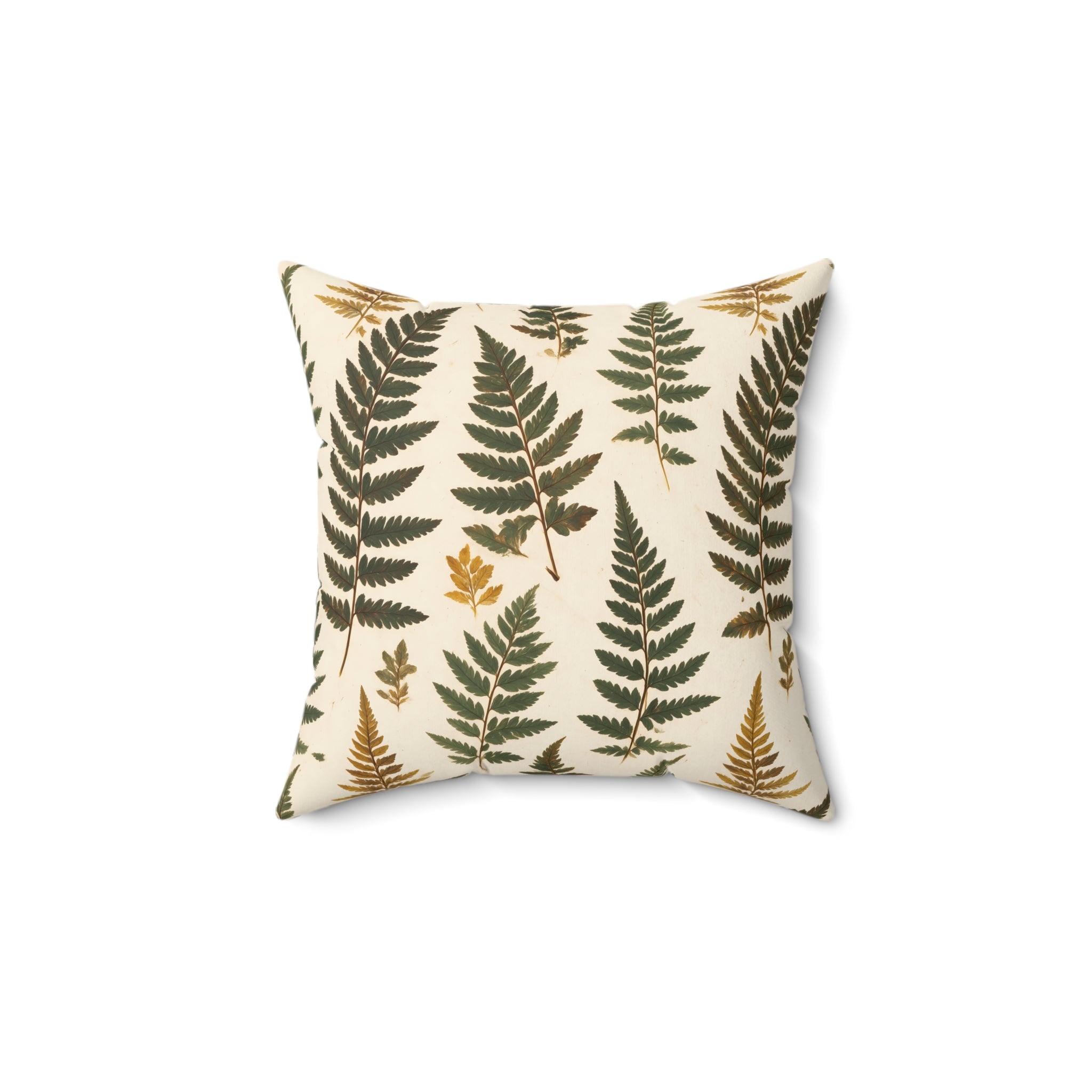 Specimen Fern Throw Pillow with Insert