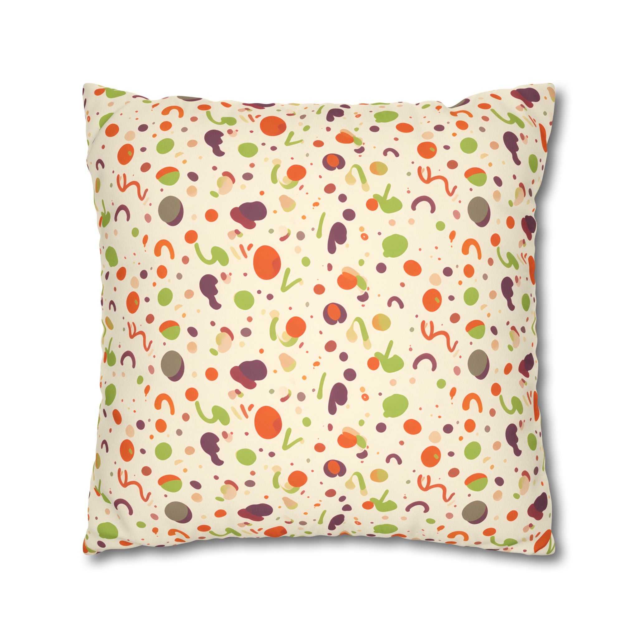 Eclectic Confetti Print Pillow Cover