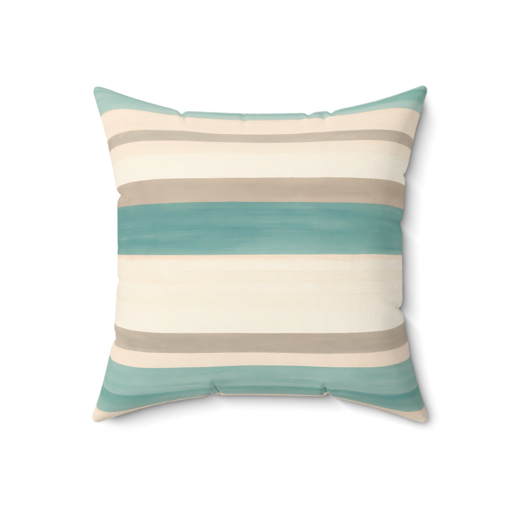 Seaside Macro Stripe Pillow with Insert