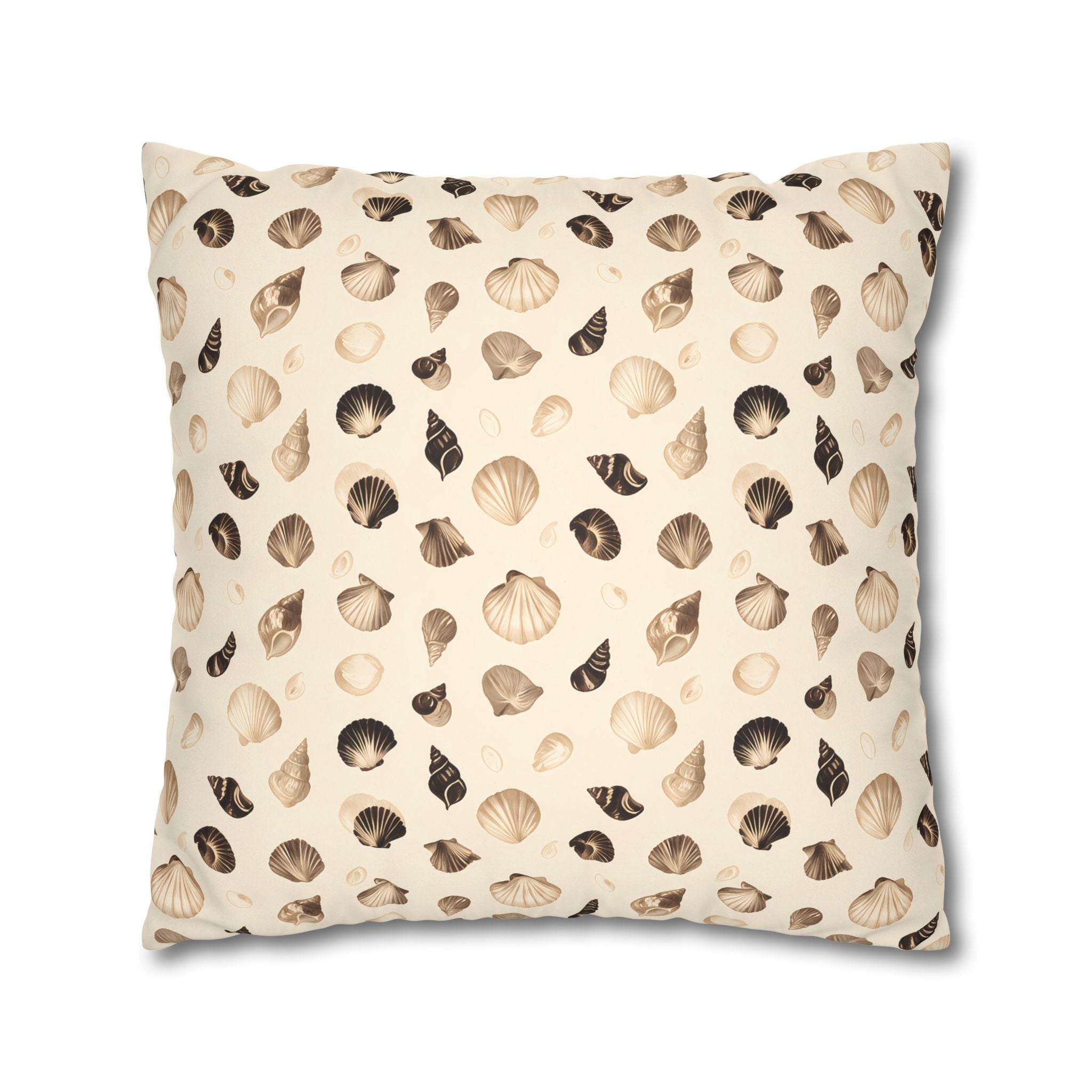 Beach Shell Print Cushion Cover