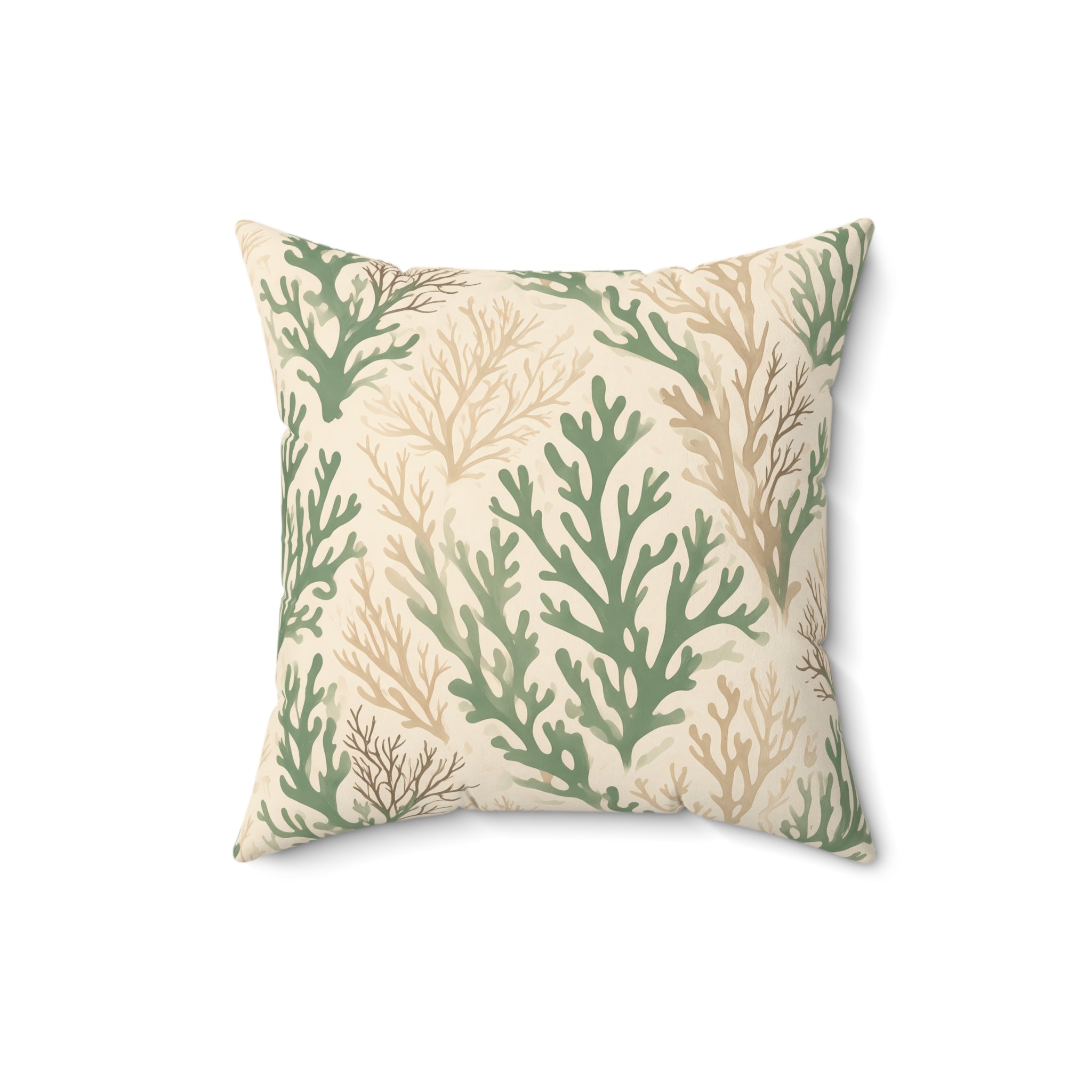 Underwater Garden Throw Pillow with Insert