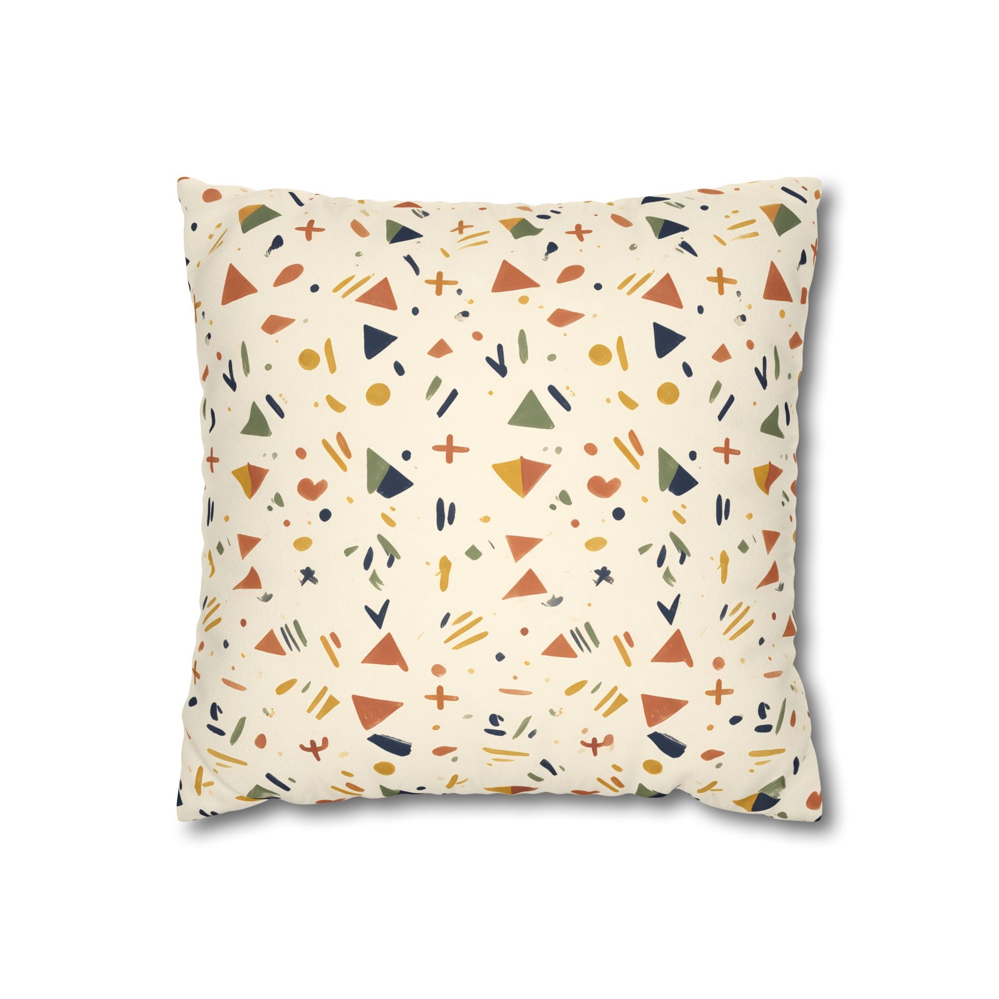 Afrohemian Geometric Pillow Cover