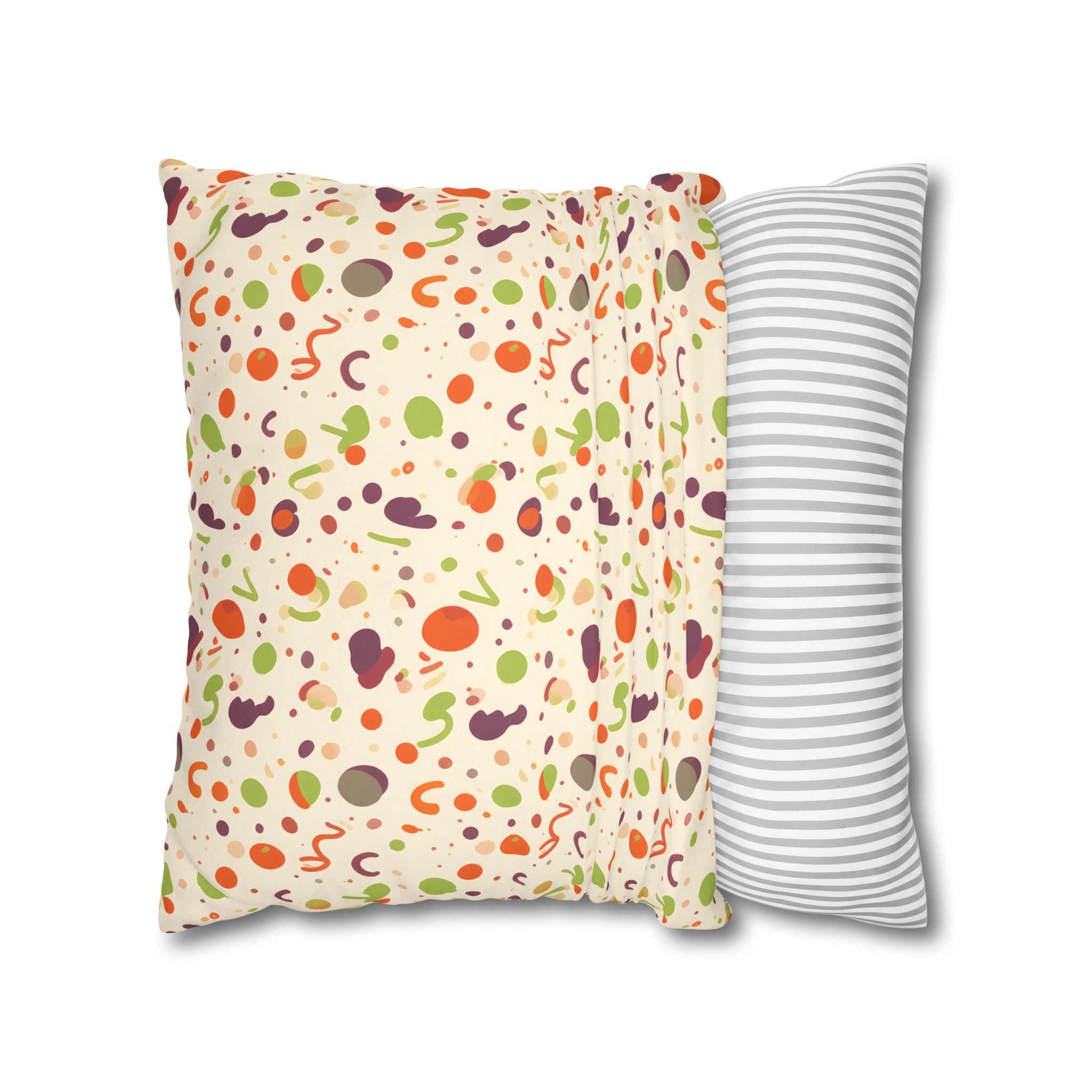 Eclectic Confetti Print Pillow Cover