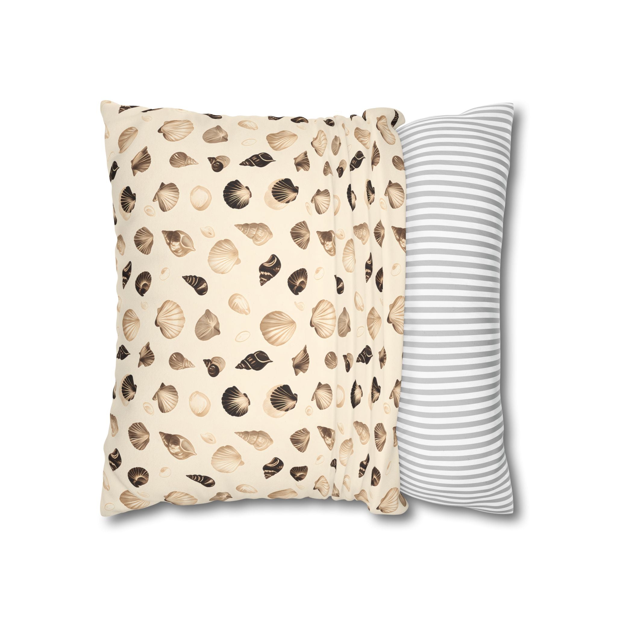 Beach Shell Print Cushion Cover