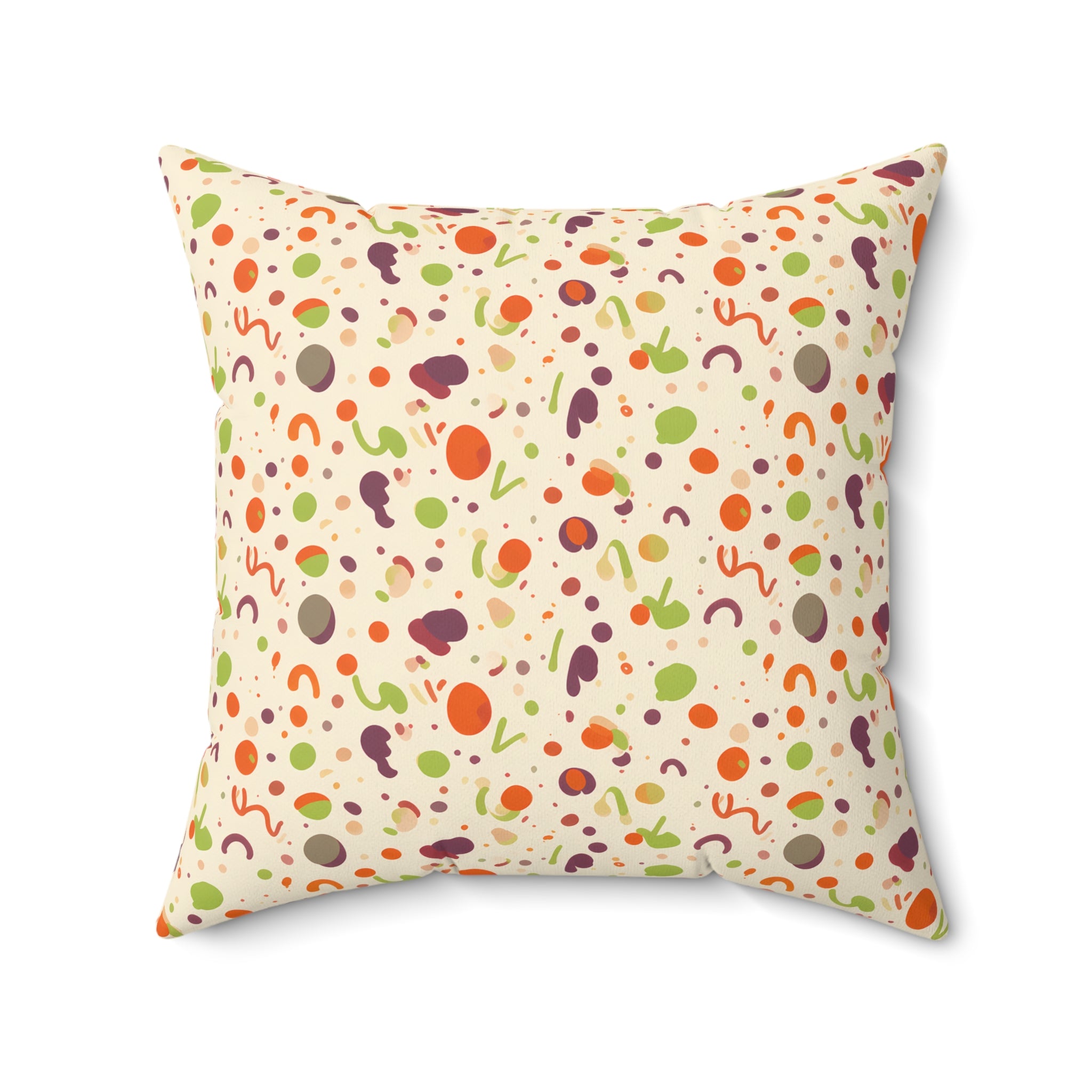Eclectic Confetti Throw Pillow with Insert