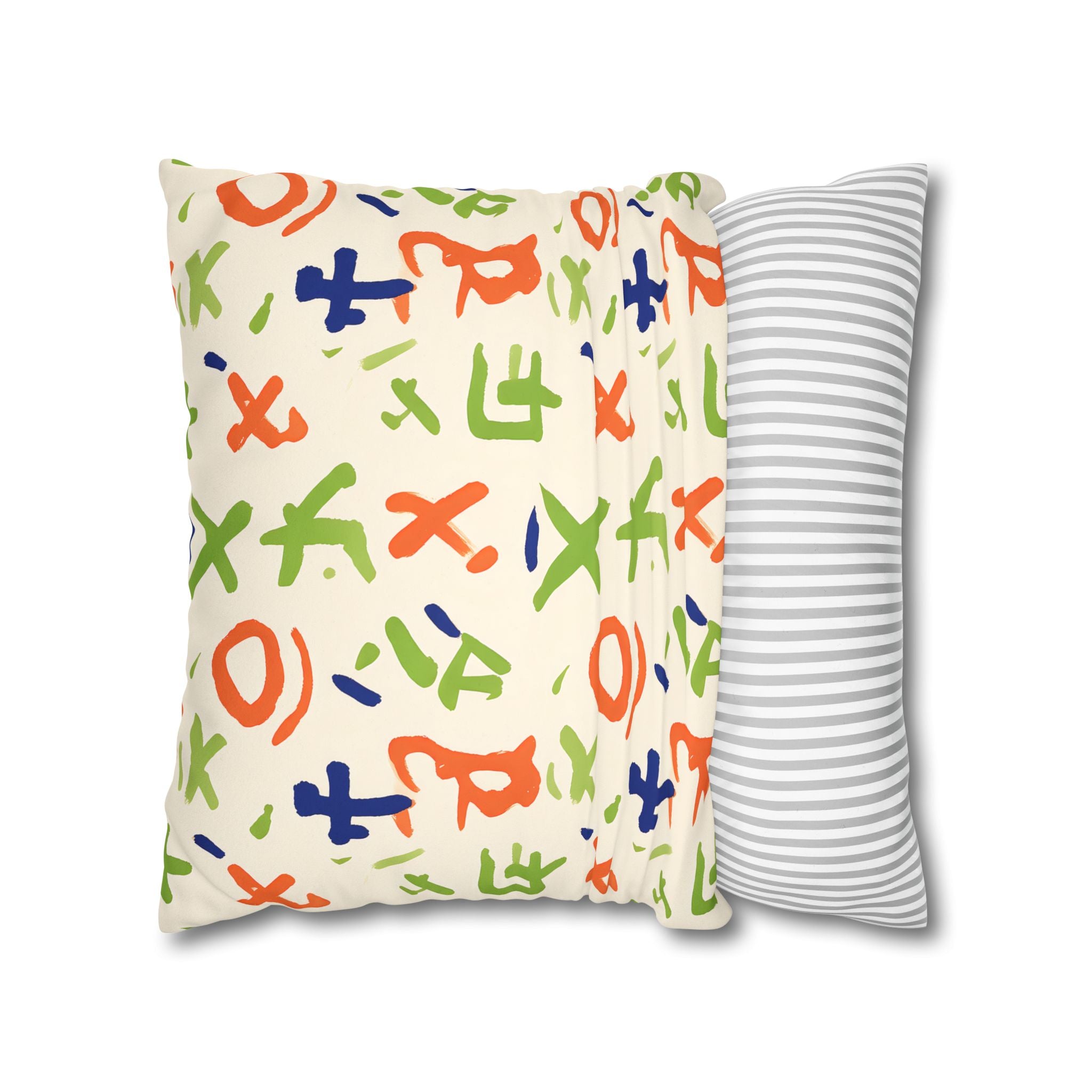 Bogolan Symbol Pillow Cover