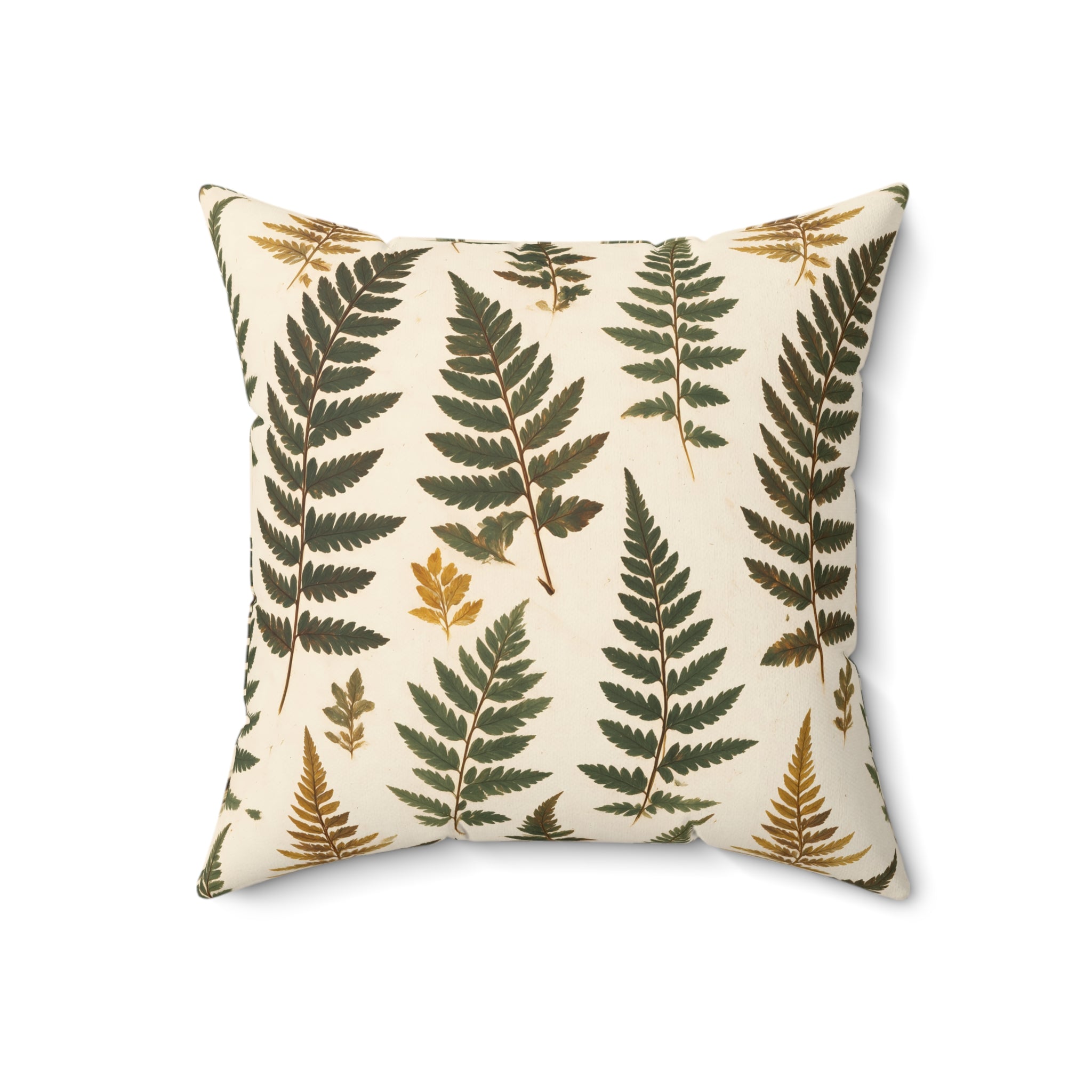 Specimen Fern Throw Pillow with Insert