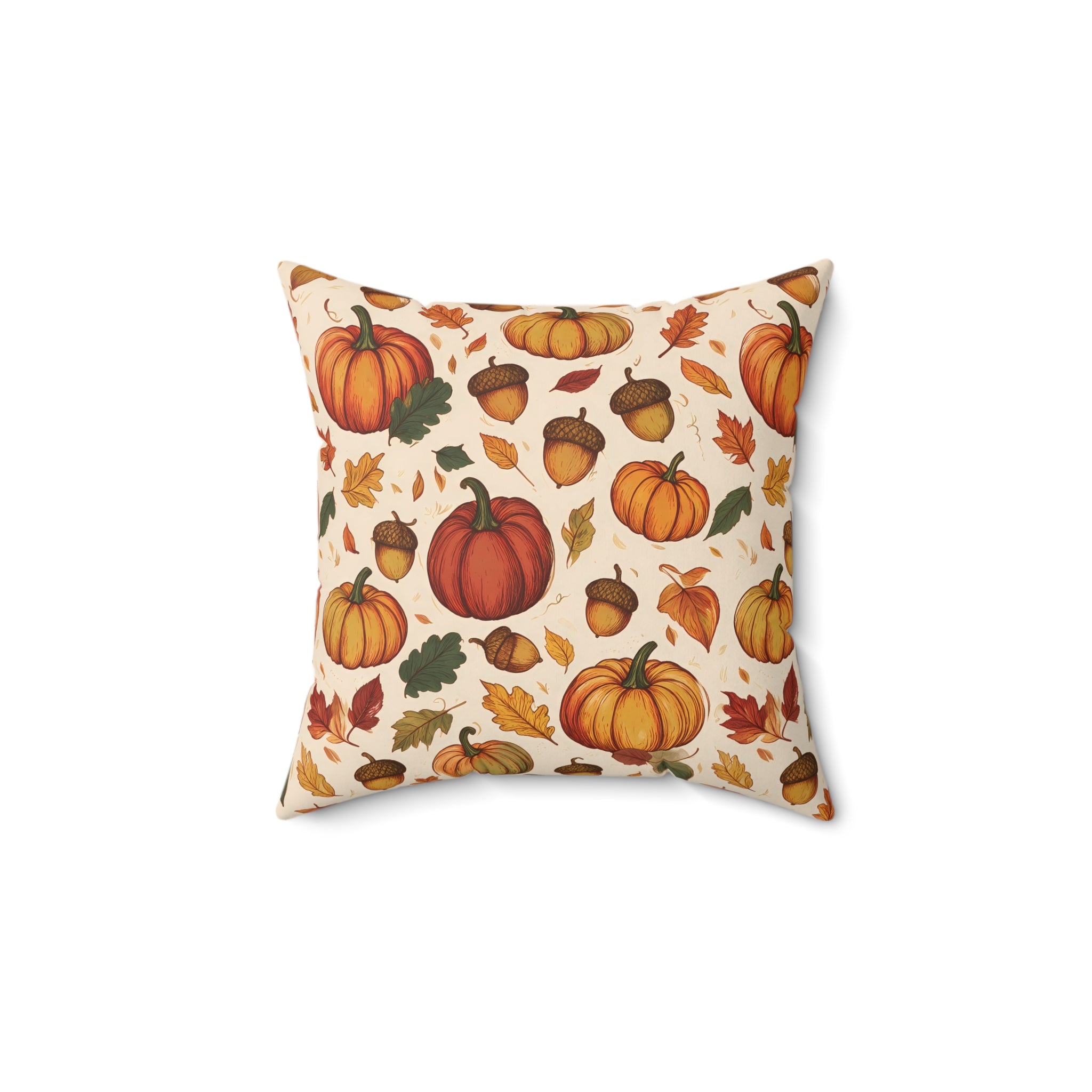 Pumpkin Throw Pillow with Insert