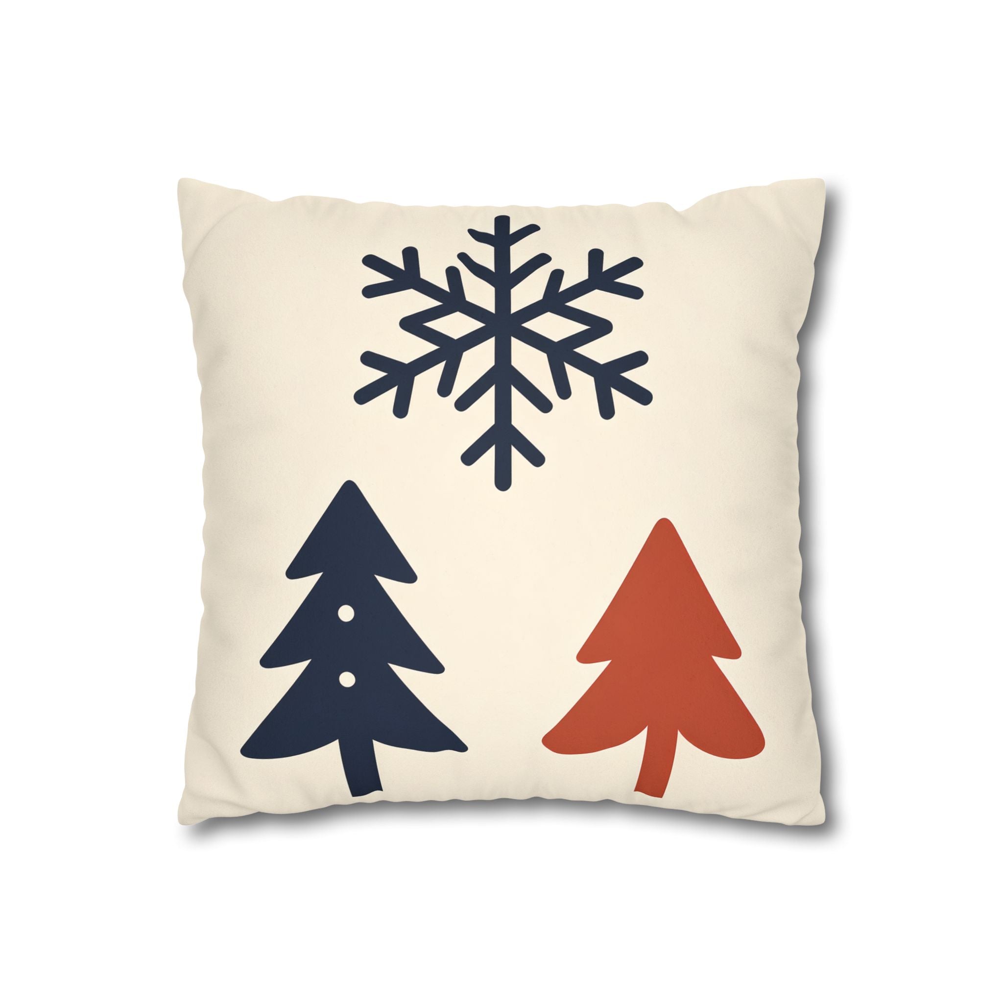 Nordic Snowflake Cushion Cover
