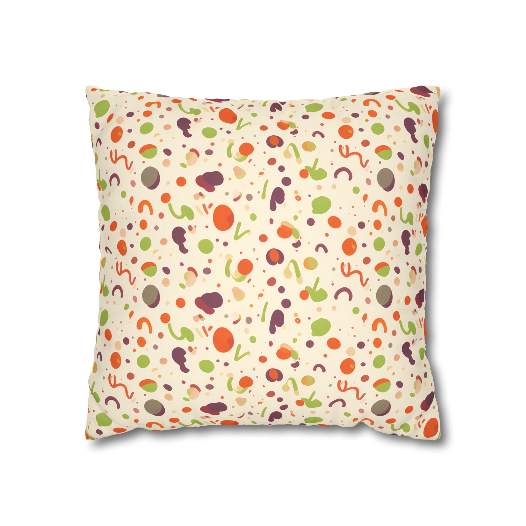 Eclectic Confetti Print Pillow Cover